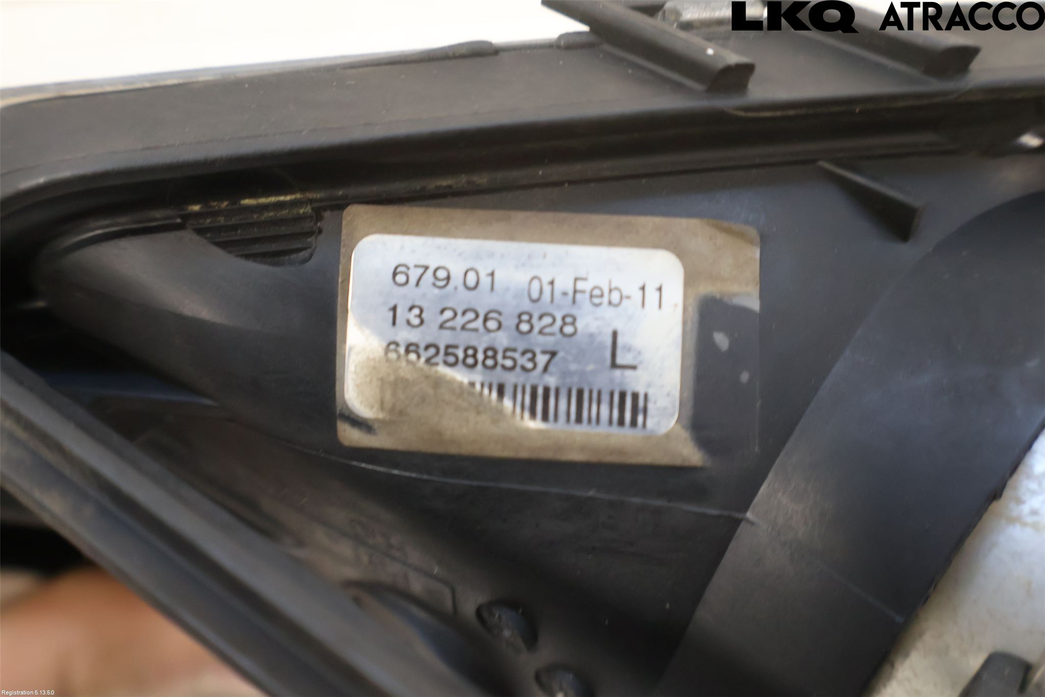 Opel INSIGNIA 09-16 Frontlykt-Kurve-Tåkelys