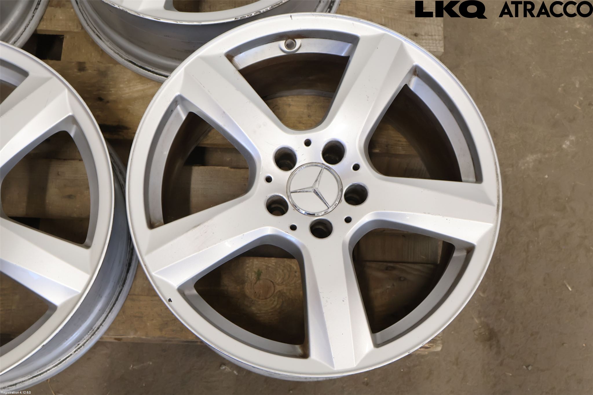 Mercedes-Benz MB E-KLASS (W211) 02-09 Felg Aluminium Sett 4Stk
