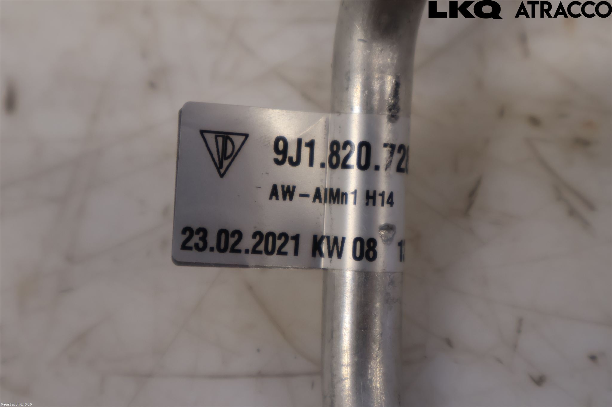 Porsche TAYCAN 20- Varme Ac Slange - Rør