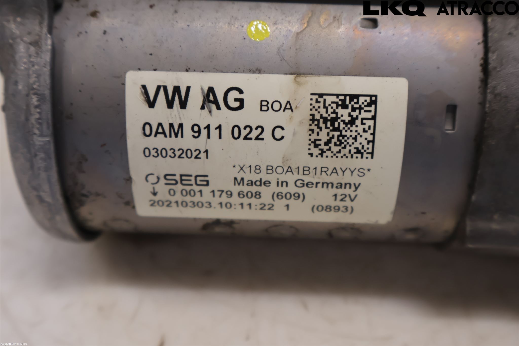 Volkswagen VW GOLF / E-GOLF VIII 20- Startmotor