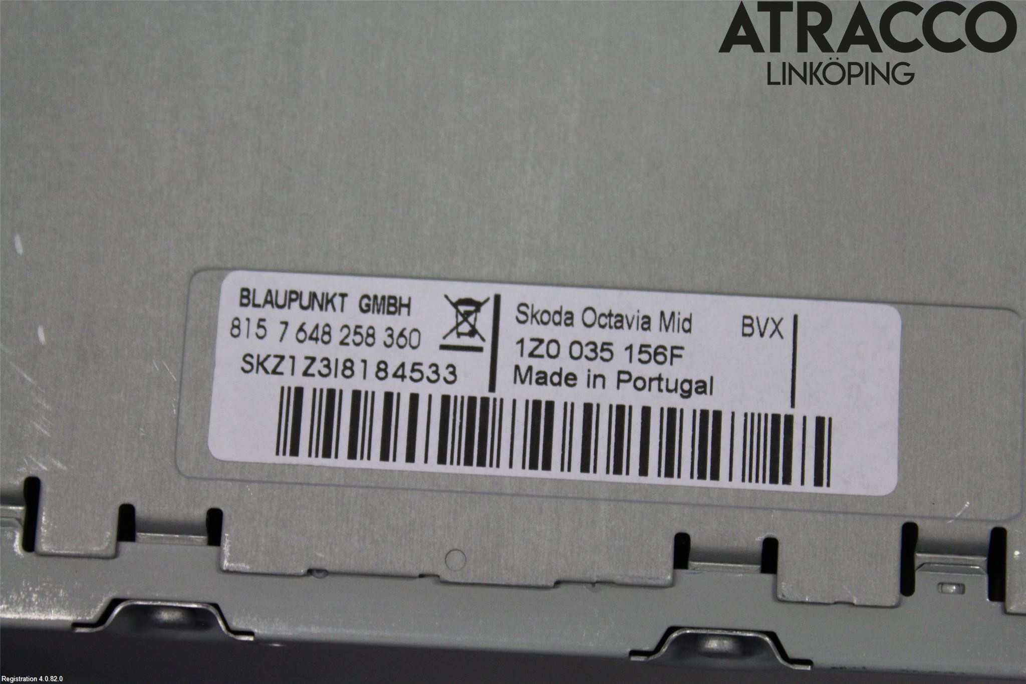 Skoda YETI Stereo Radio Med Cd