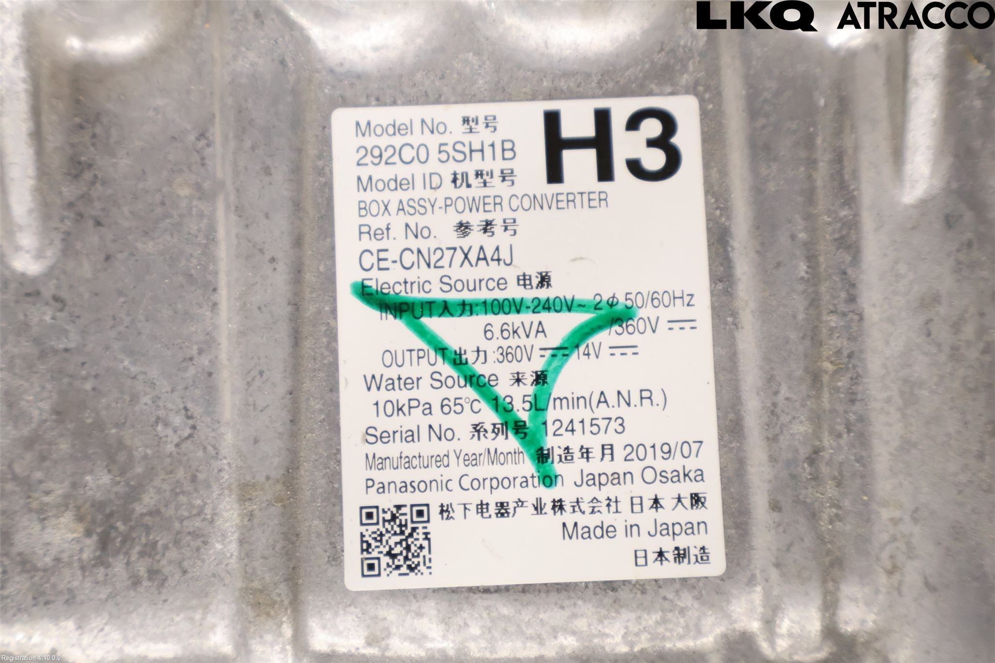 Nissan LEAF 18- Hybridconverter