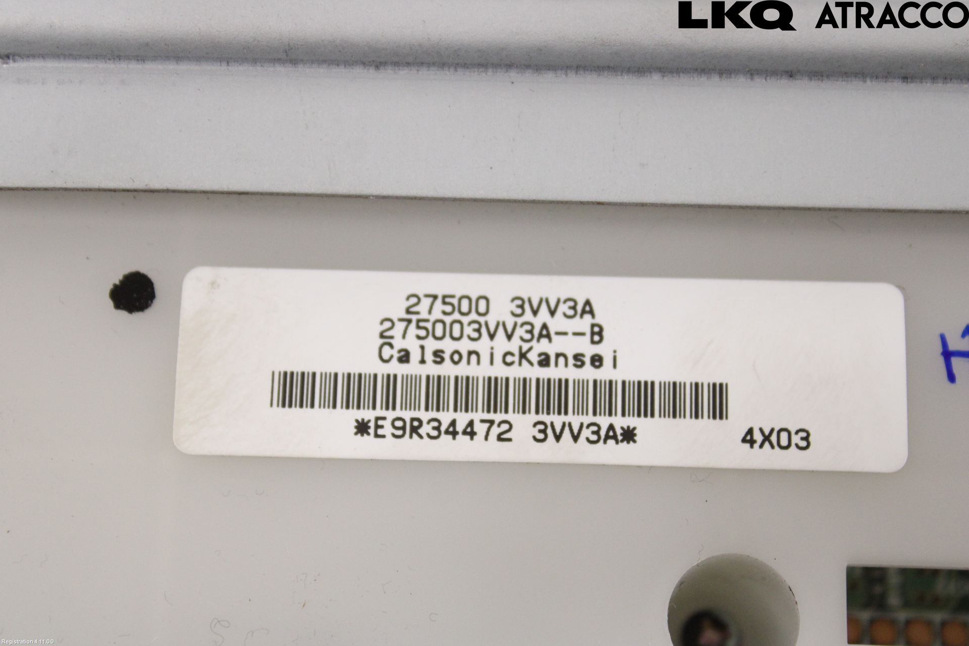 Nissan NOTE E12 14-20 Varme Ac Betjening-Display