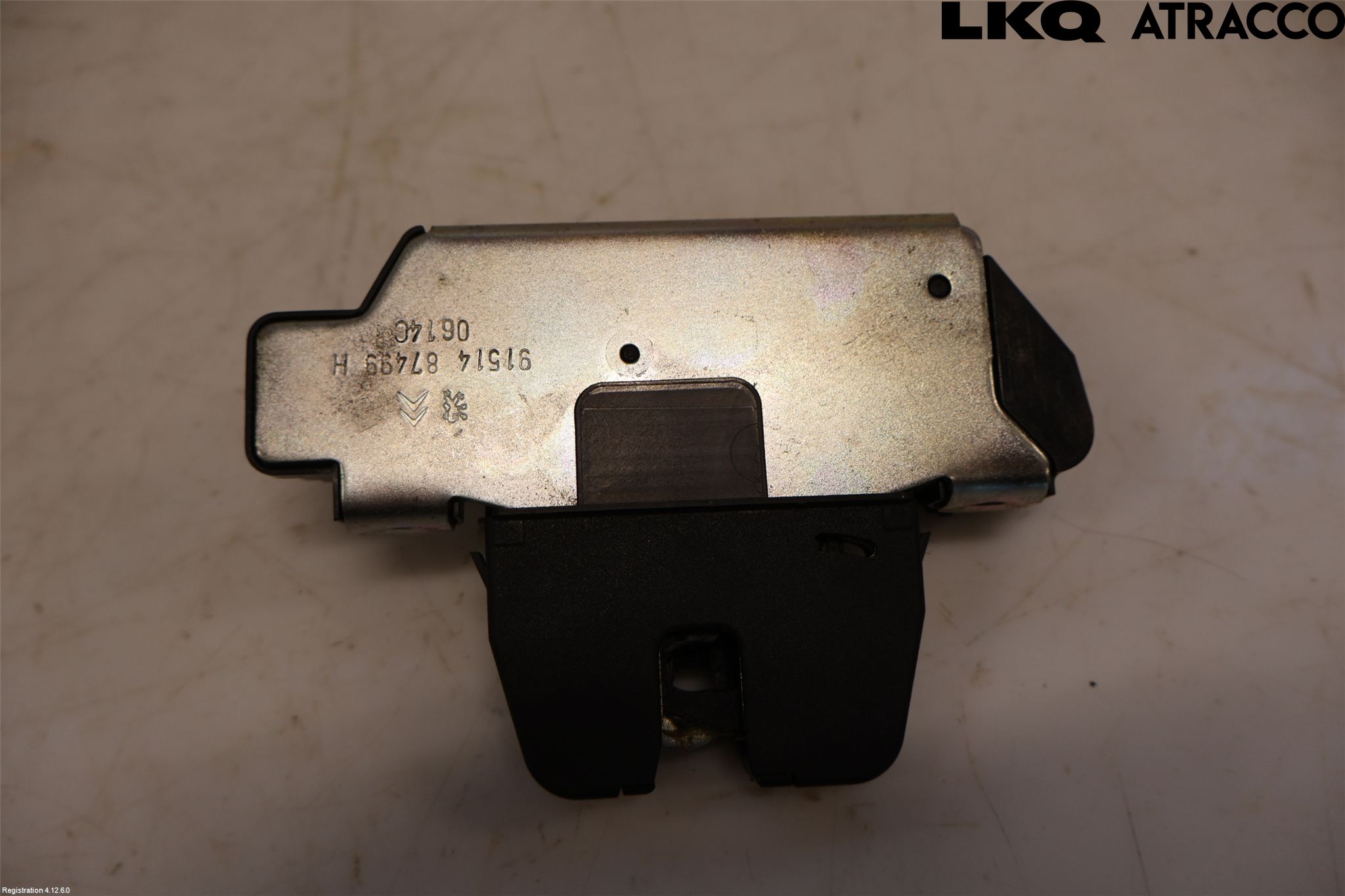 Peugeot 208 12-15 Bakluke-Lokk Låsekasse