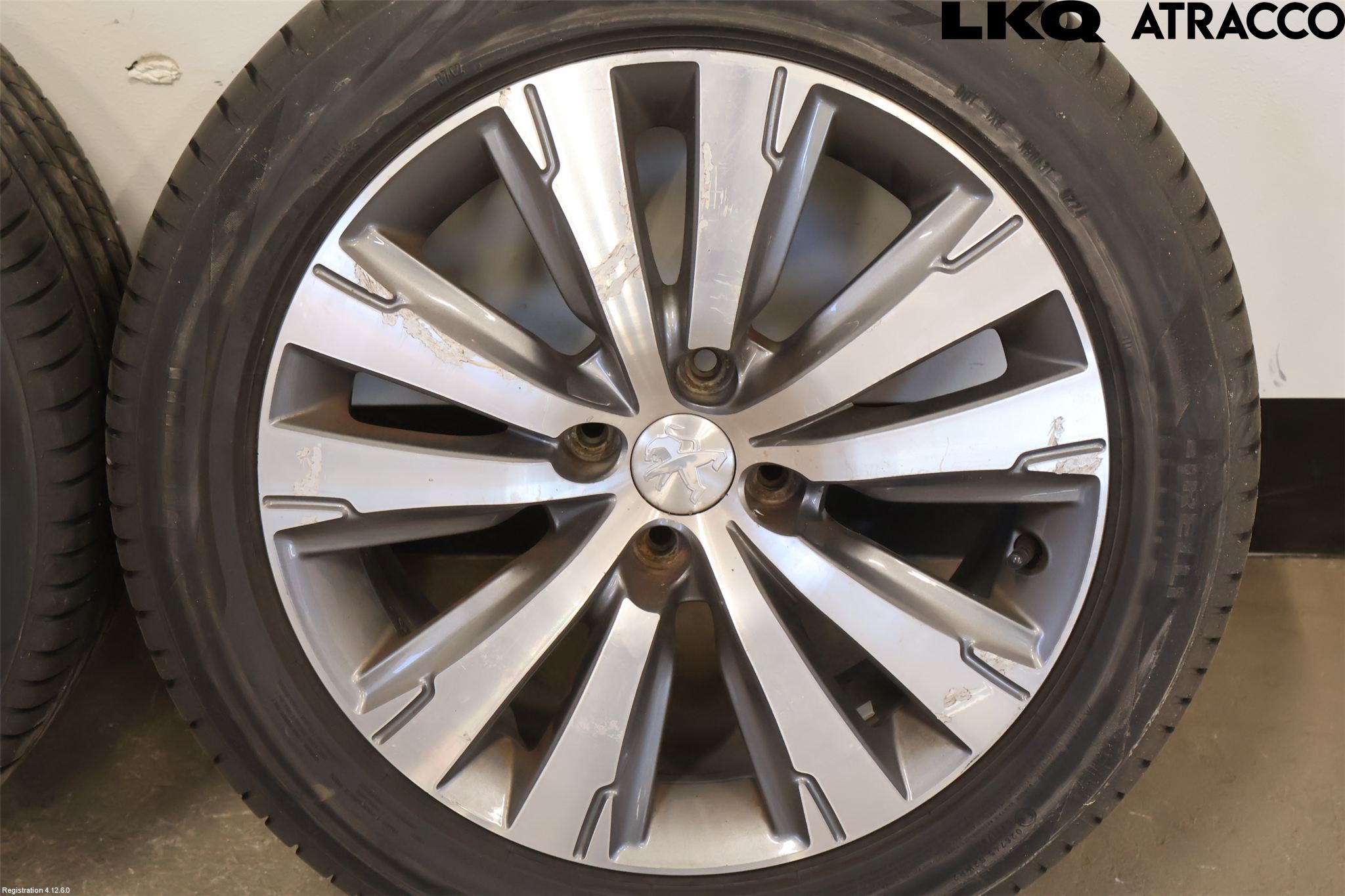 Peugeot 3008 09-16 Dekk Sommer På Alu Felg 4Stk