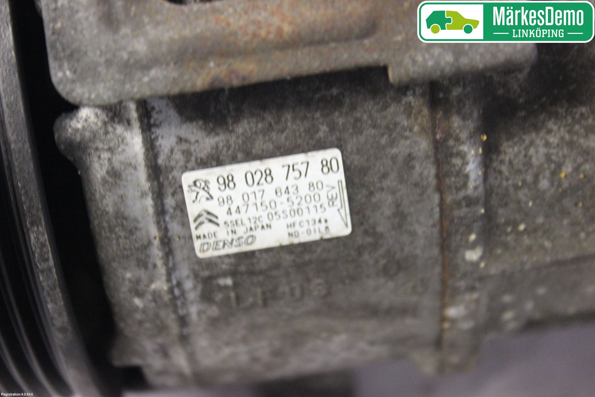 Peugeot PARTNER 16-18 Varme Ac Kompressor