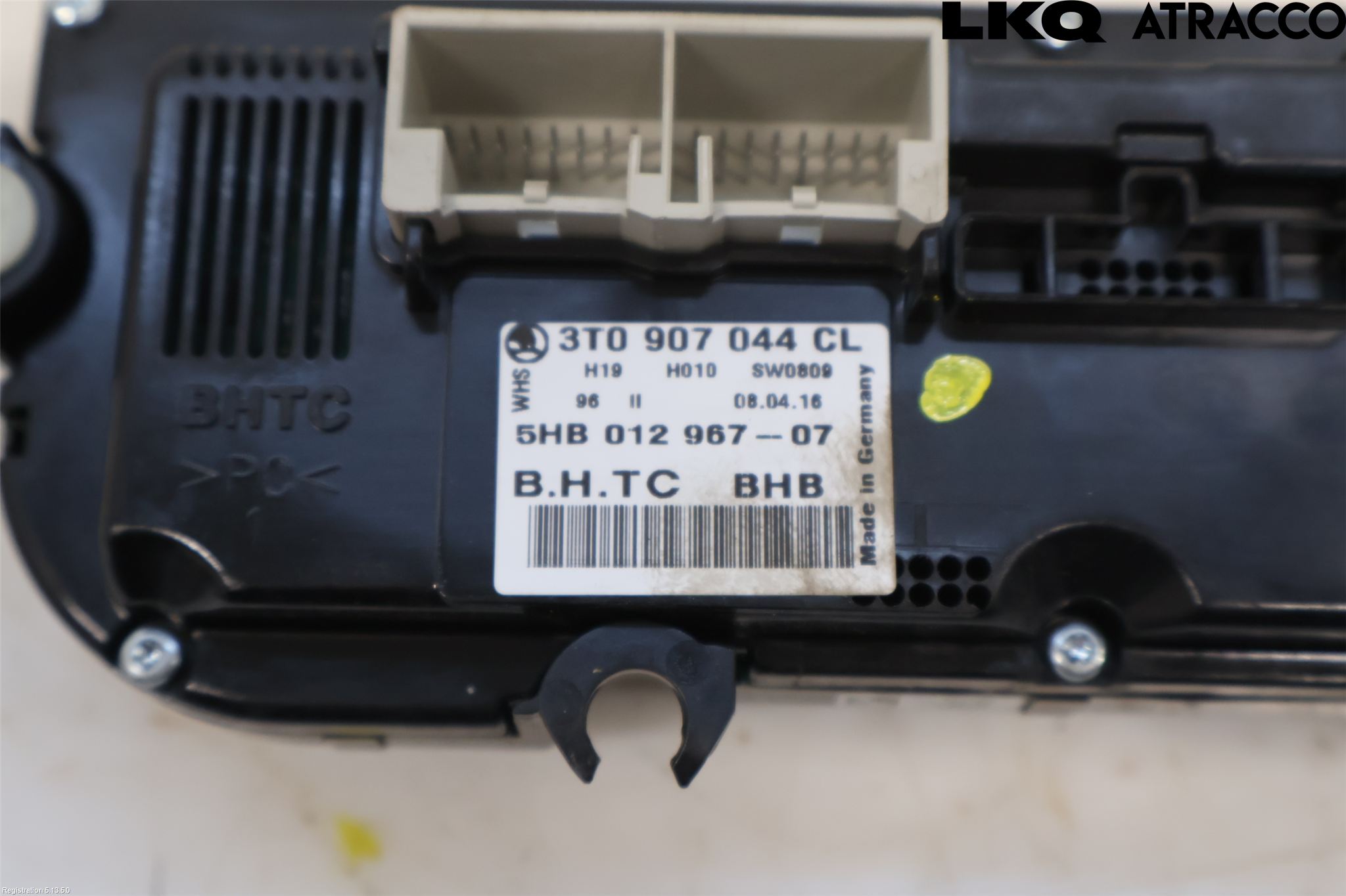 Skoda YETI Varme Ac Betjening-Display