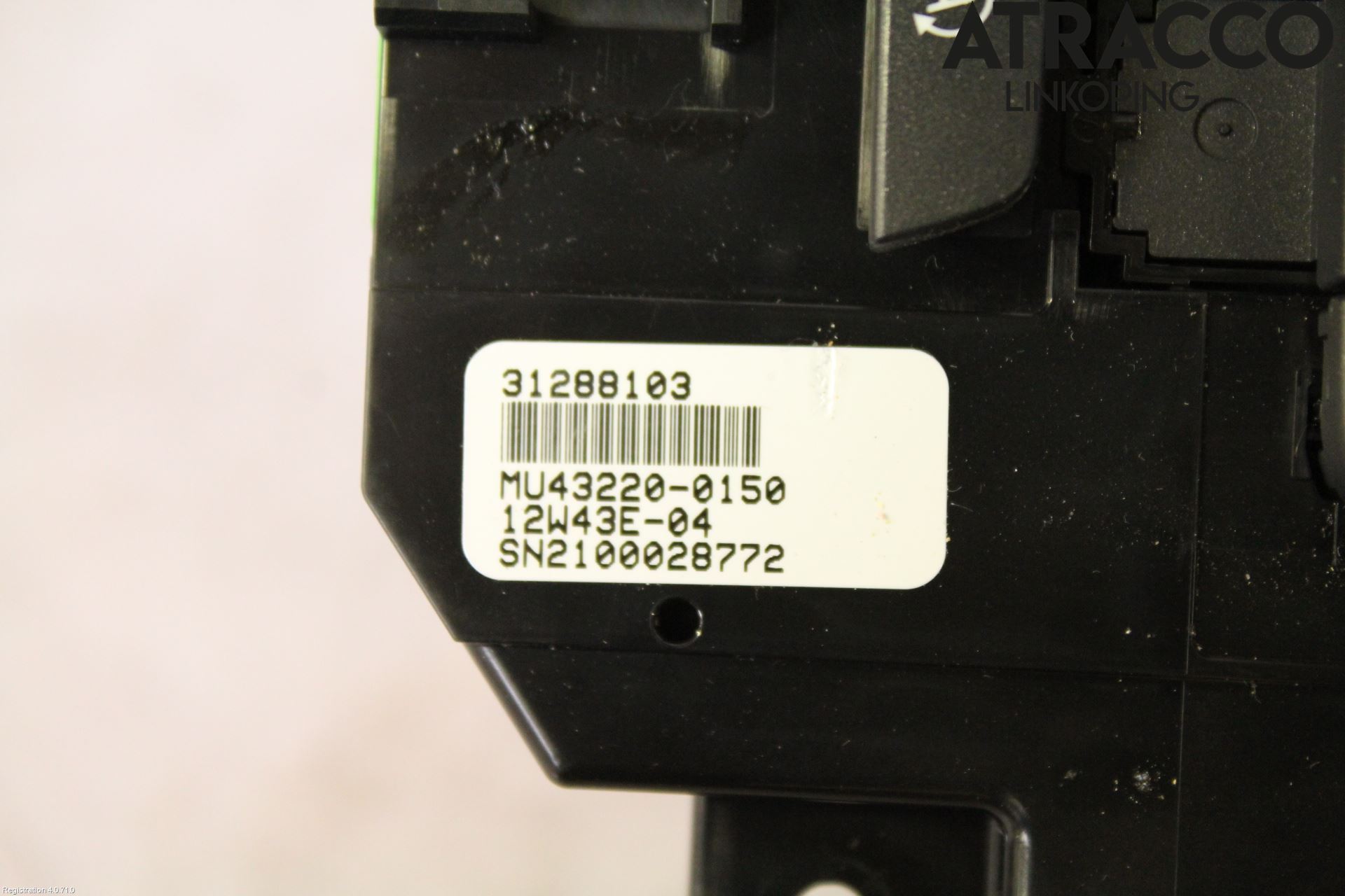 Volvo V40 12-19 Varme Ac Betjening-Display