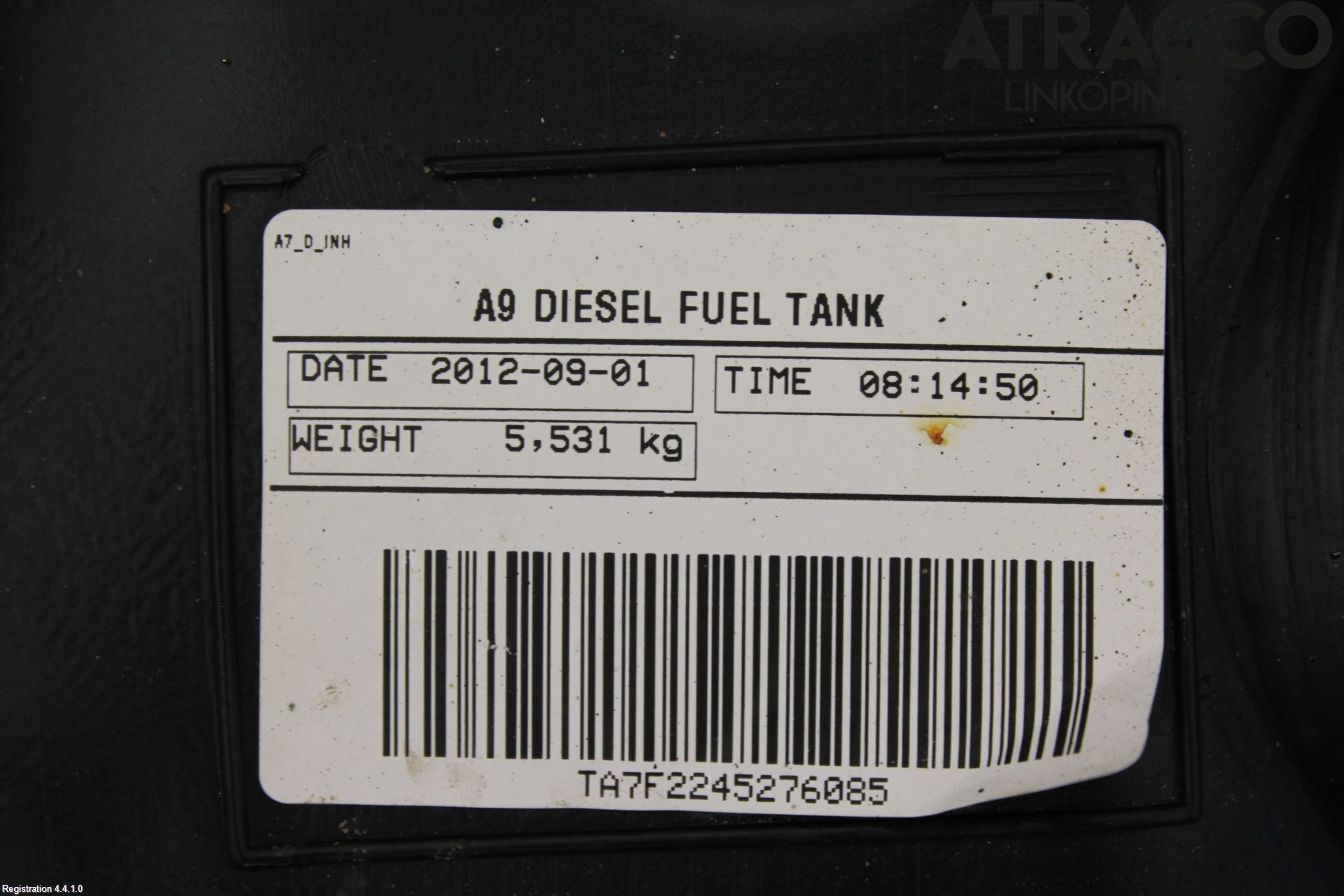 Peugeot 208 12-15 Drivstofftank Diesel