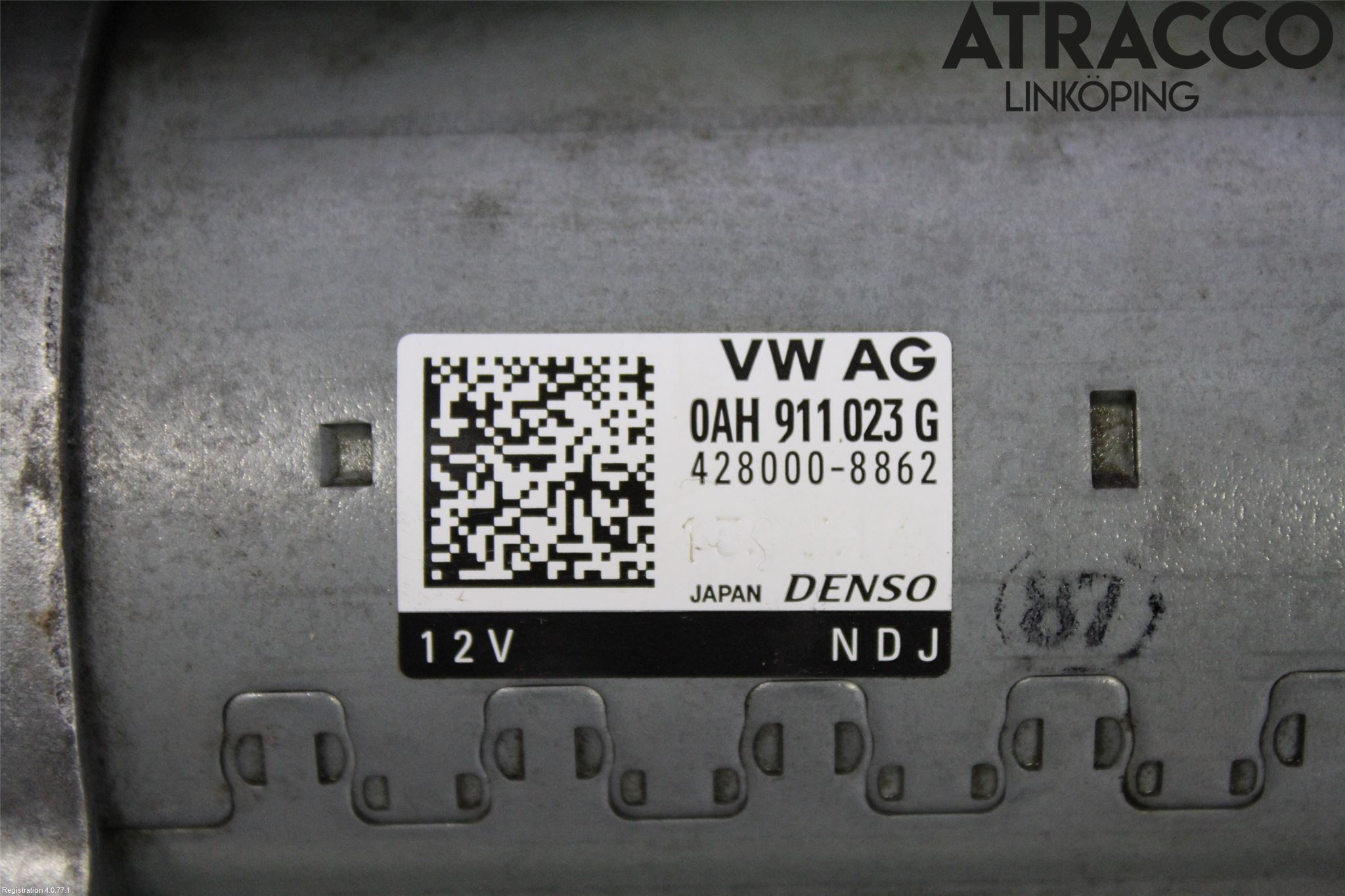Volkswagen VW GOLF / E-GOLF VII 13-20 Startmotor