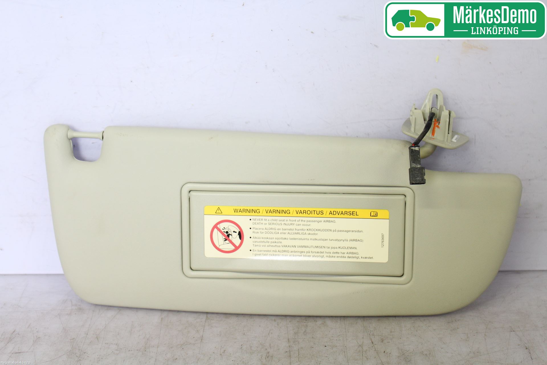 Saab 9-3 VER2/VER3 08-15 Innr Solskjerm