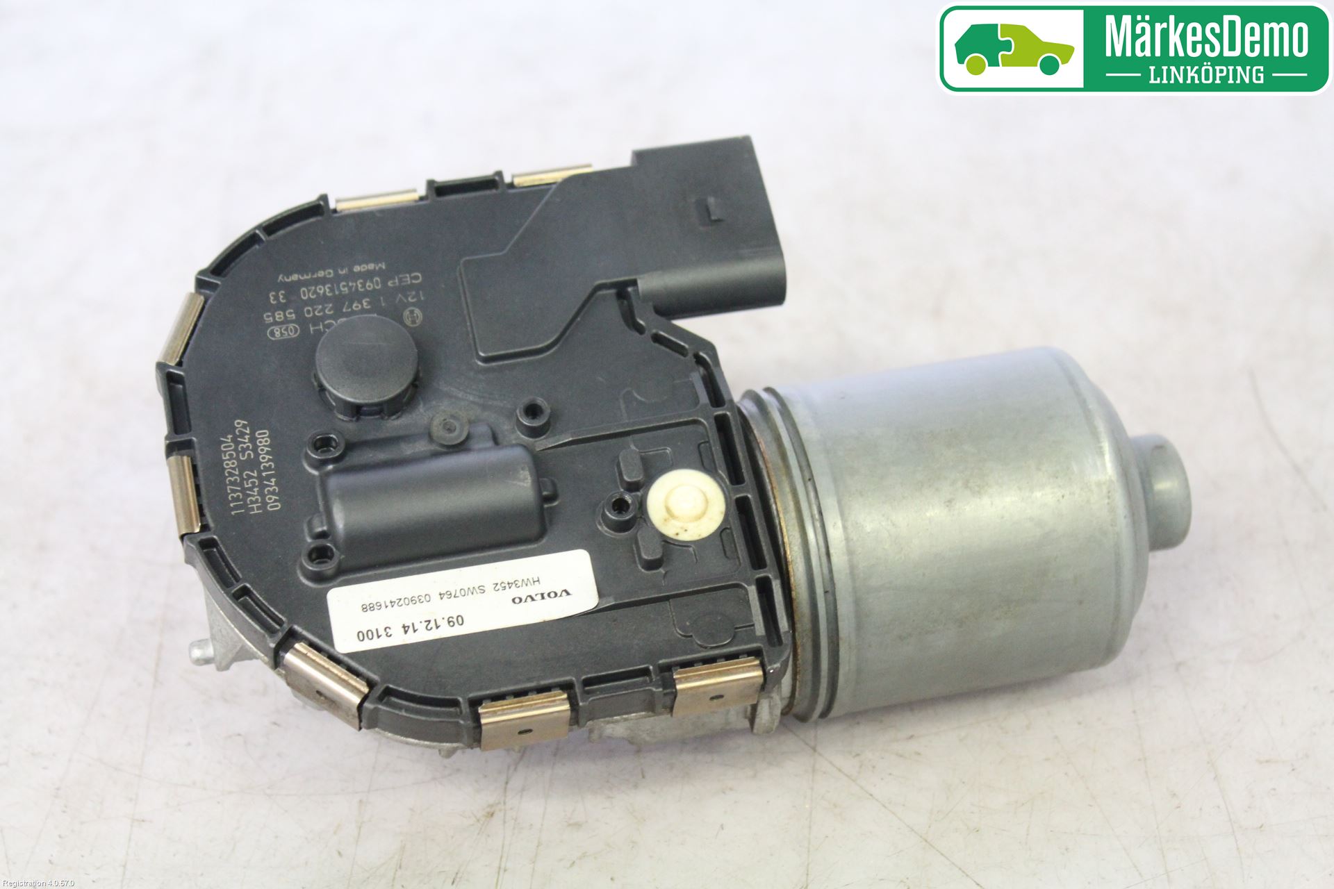 Volvo S40 08-12 Viskermotor Frontrute