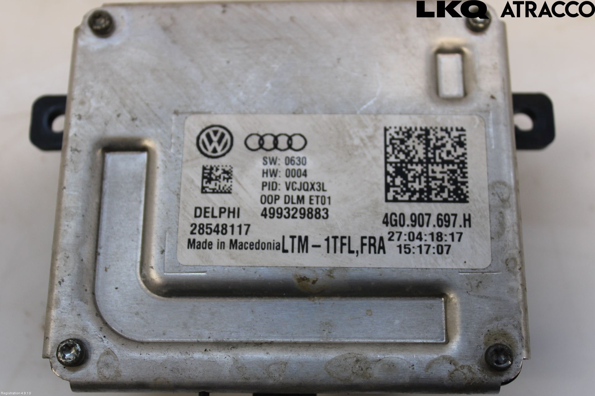 Volkswagen VW PASSAT 15-19 Styreenhet Xenon