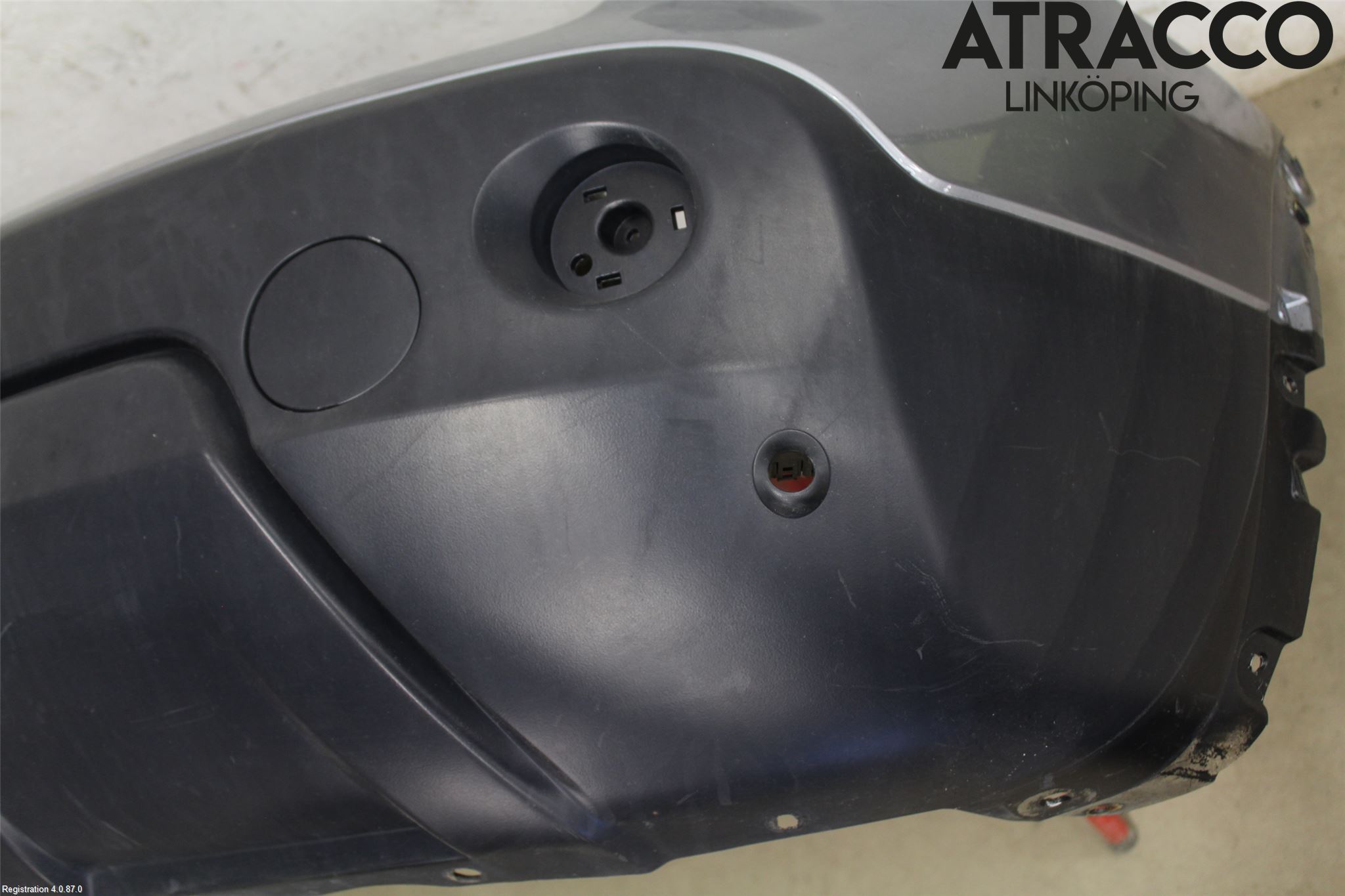 Nissan QASHQAI 10-14 Støtfanger Bak Overtrekk