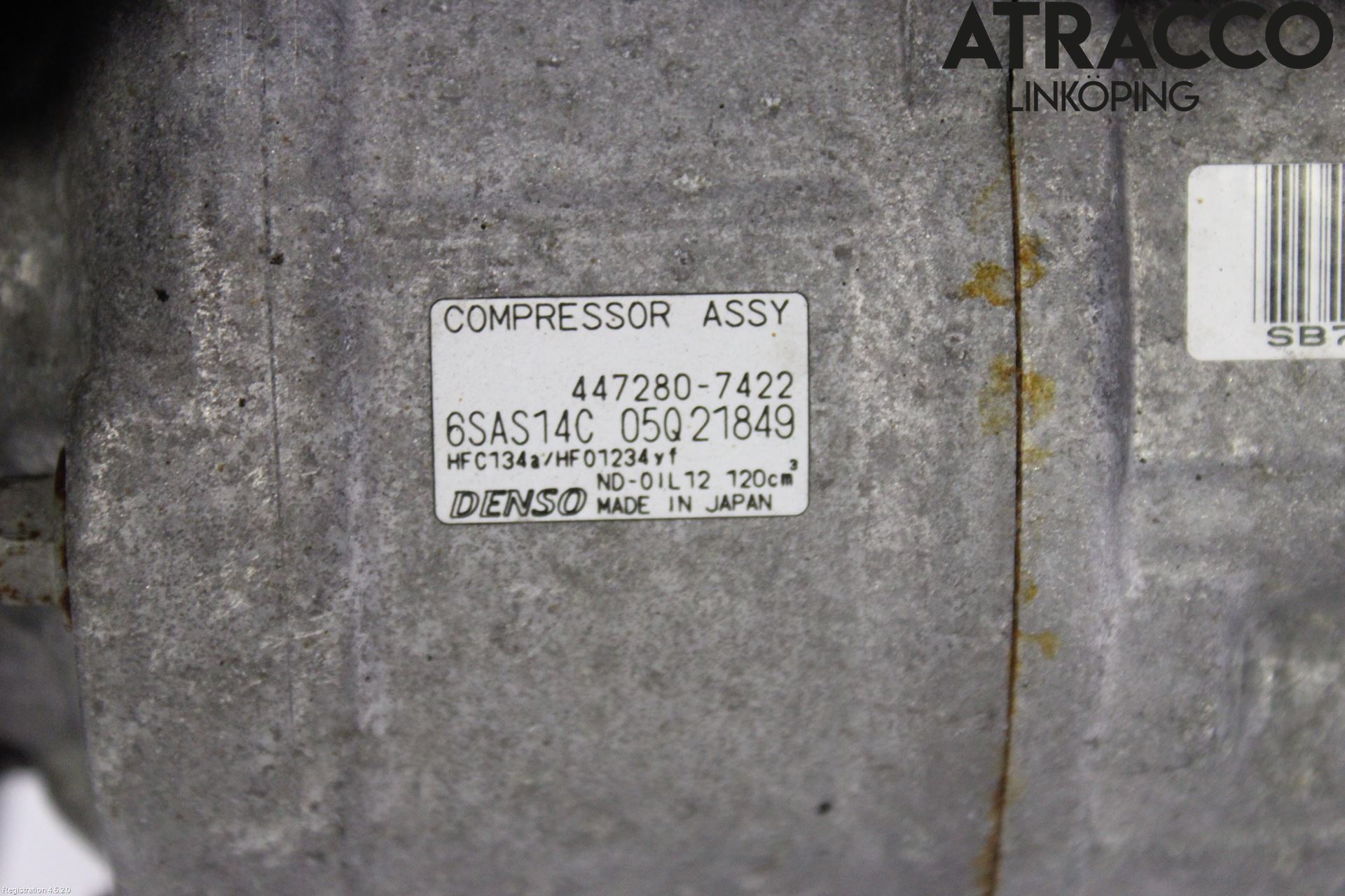 Mercedes-Benz MB A-KLASS (W176) 13-18 Varme Ac Kompressor