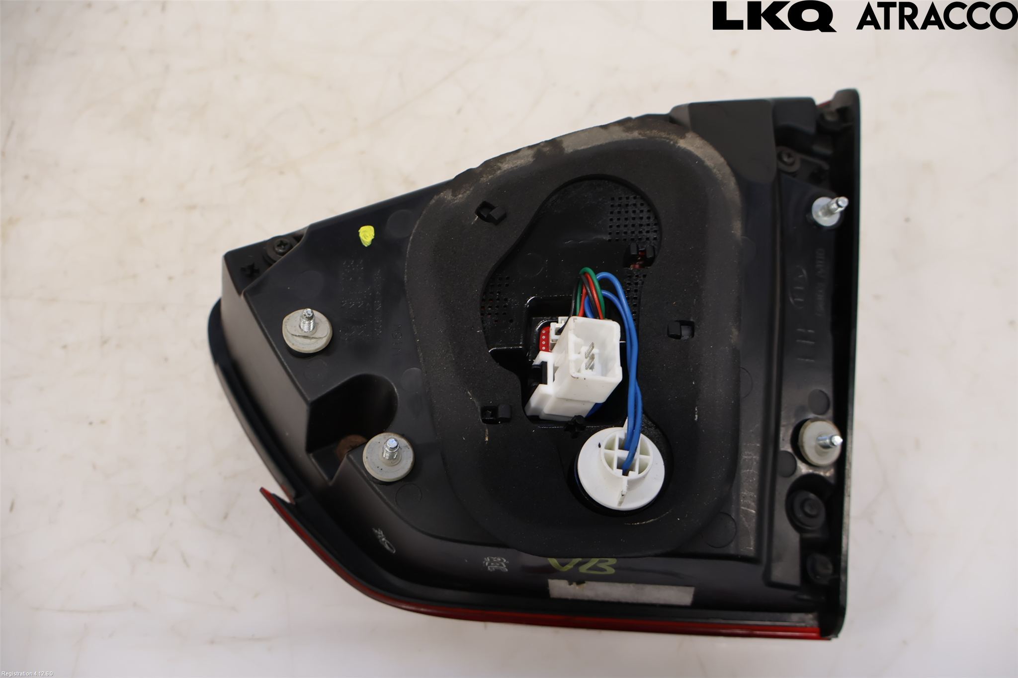 Kia CARENS III 13-19 Baklykt Venstre  På Luke(Indre