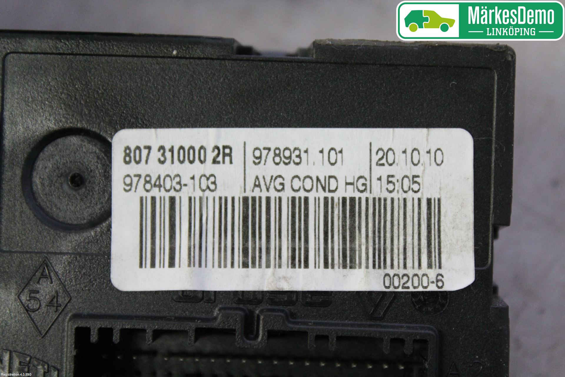 Renault LAGUNA III 11-15 Vindusheismotor