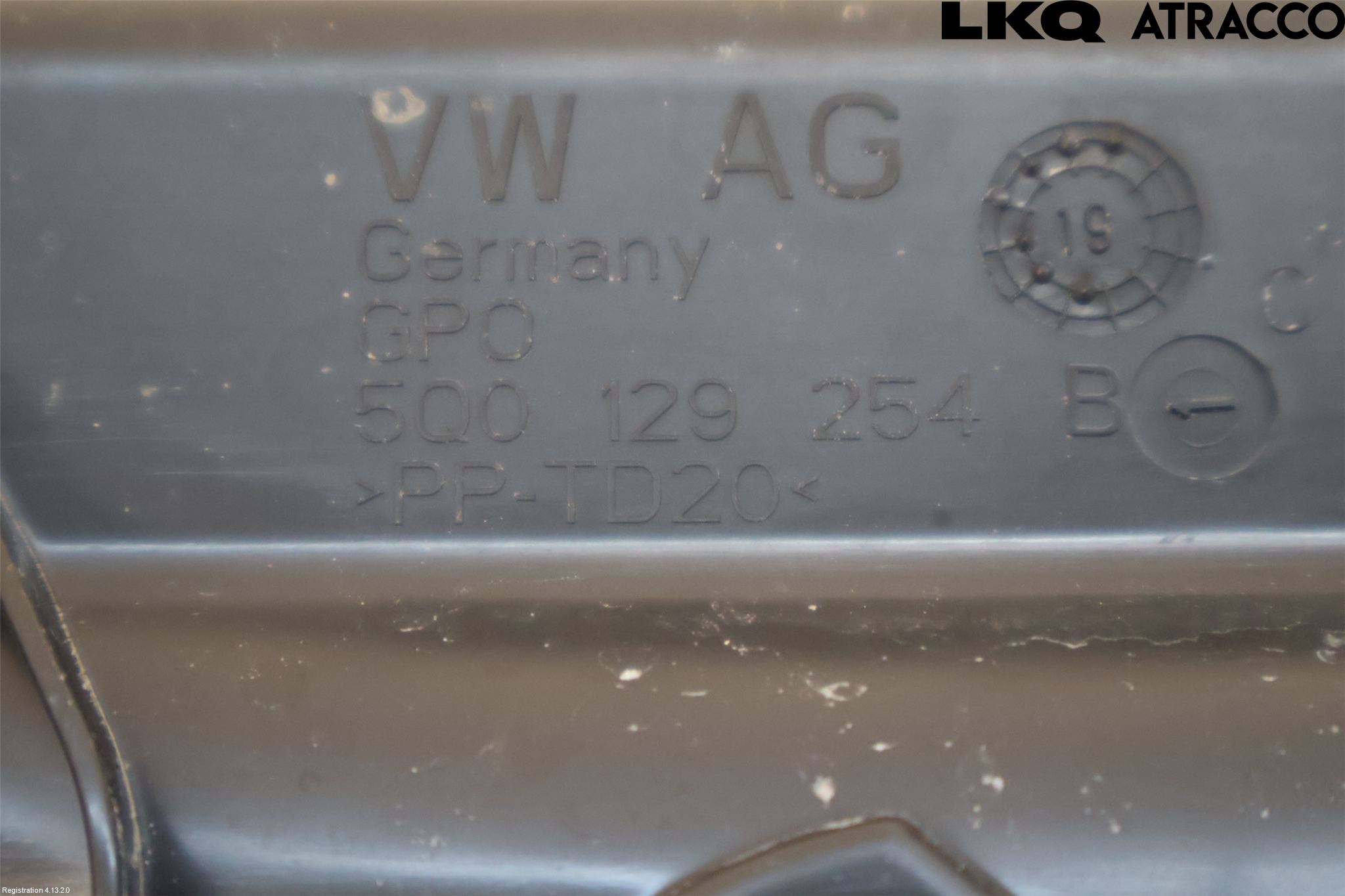 Volkswagen VW GOLF / E-GOLF VII 13-20 Luftstyring Front