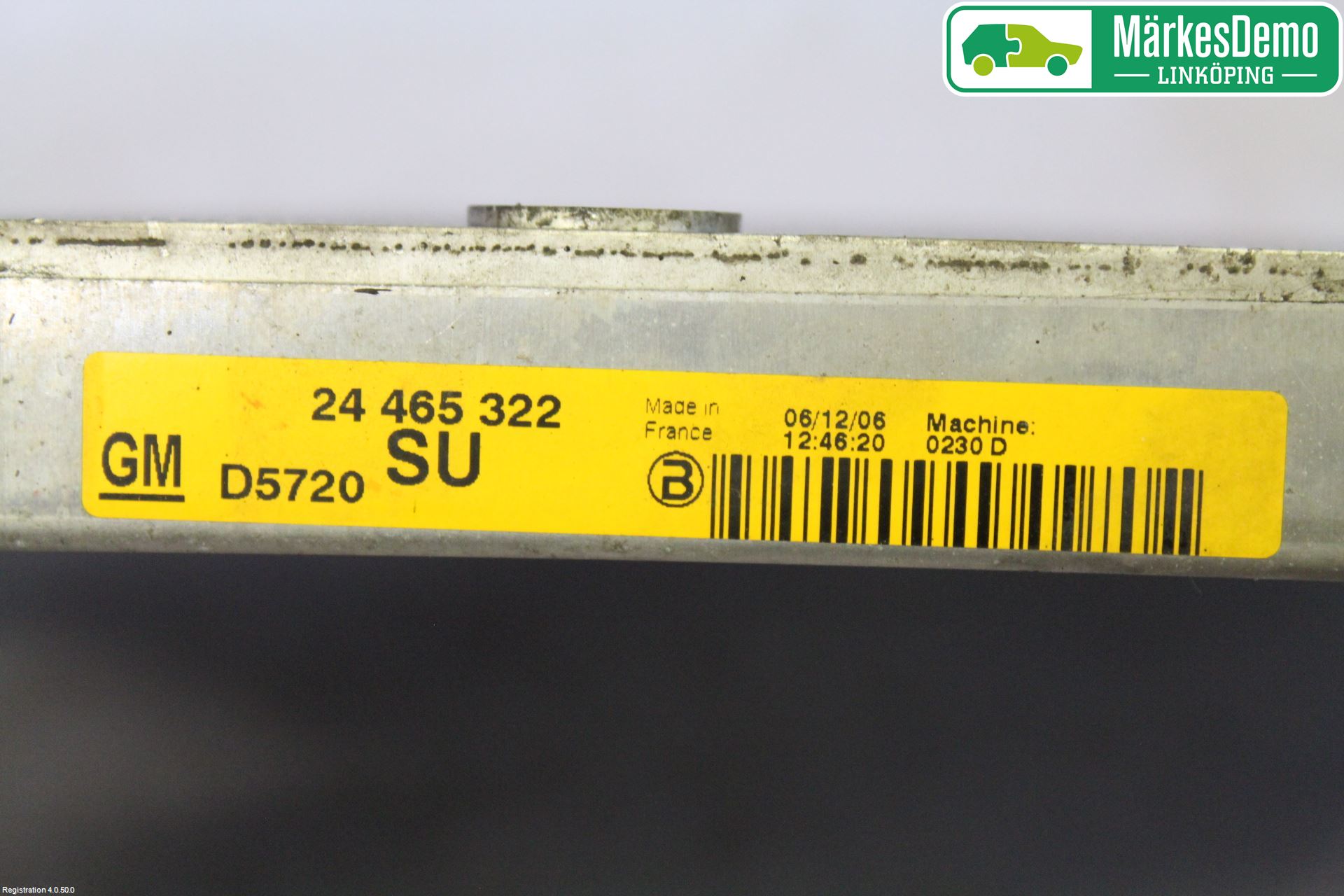 Opel ASTRA H 04-12 Varme Ac Kondenser-Kjøler