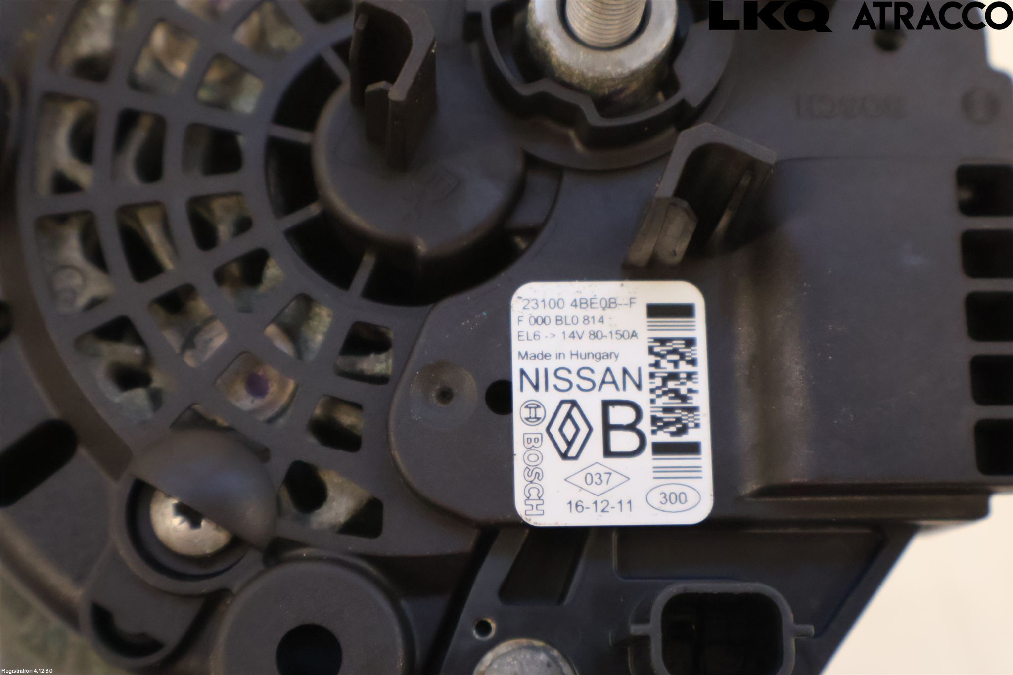 Nissan QASHQAI 14-17 Dynamo
