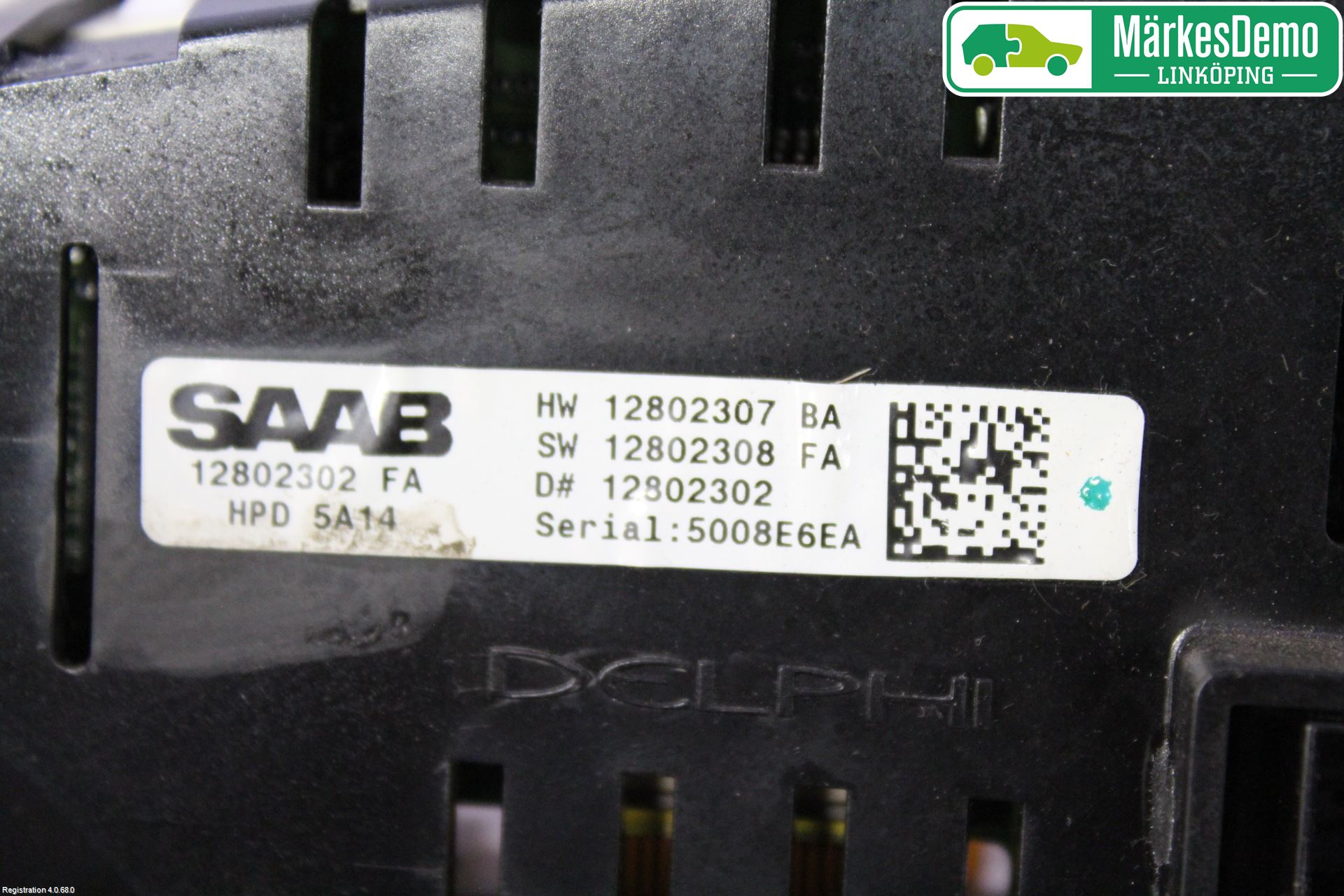 Saab 9-3 VER 2 Kjørecomputer