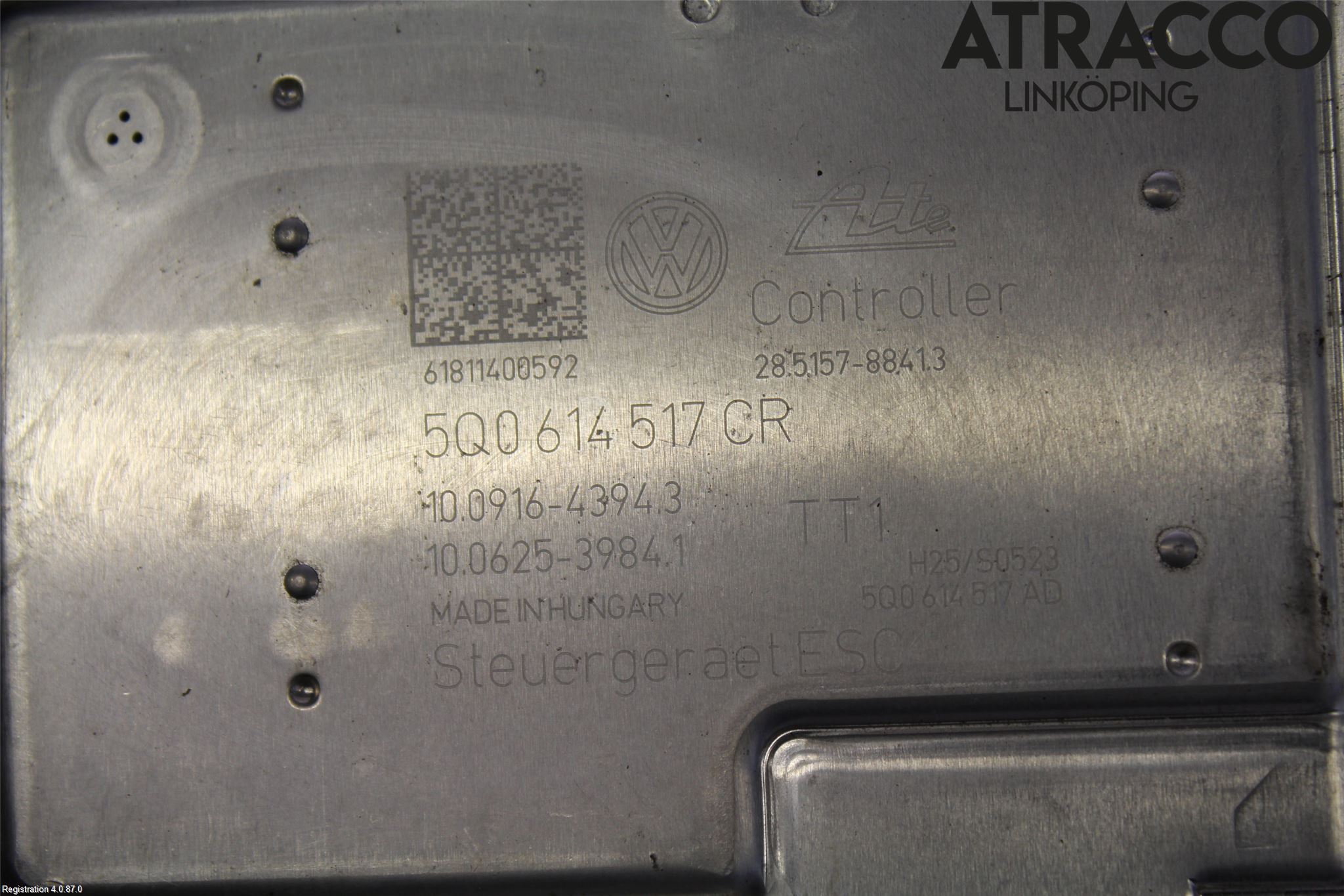 Volkswagen VW GOLF SPORTSVAN 15-20 Abs Hydraulikkaggregat