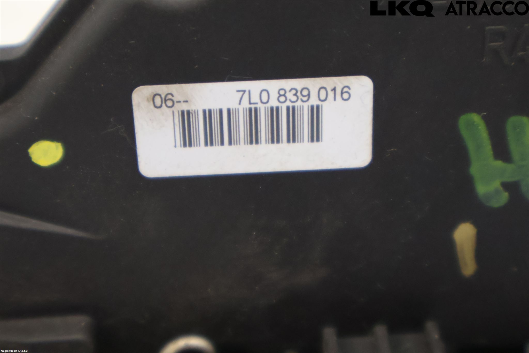Volkswagen VW GOLF V 04-09 Dørlås - Låsekasse