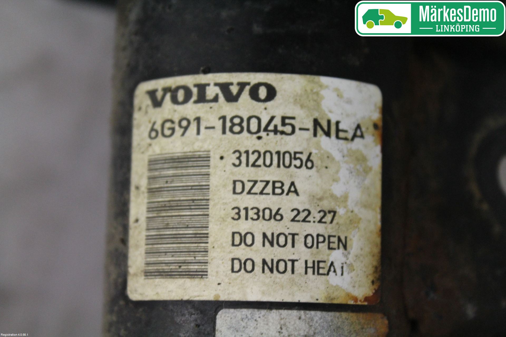Volvo S80 07-13 Fjærbein Foran Høyre