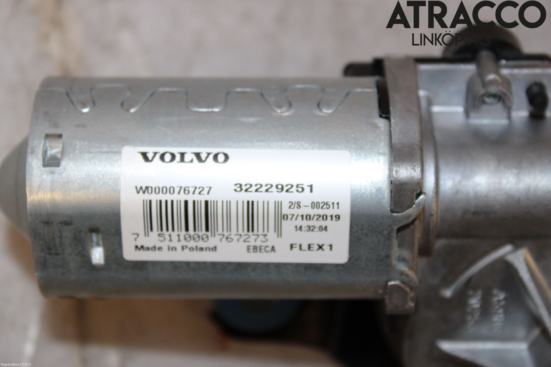 Volvo XC60 18- Viskermotor Bakluke