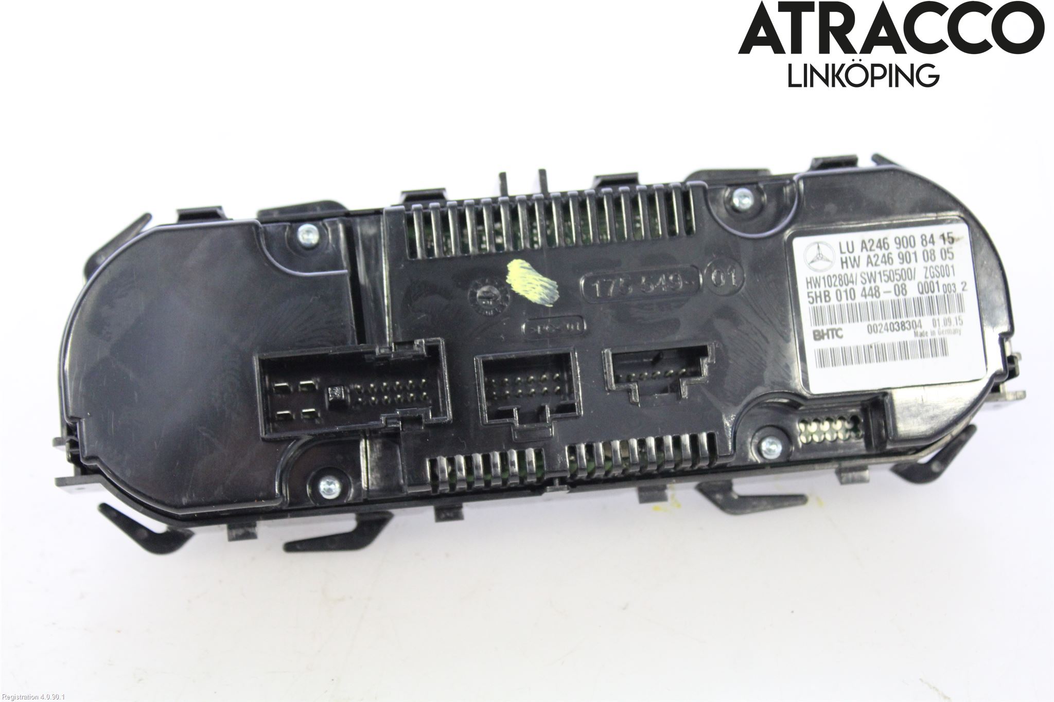Mercedes-Benz MB CLA-KLASS (C117/X117) 13-19 Varme Ac Betjening-Display