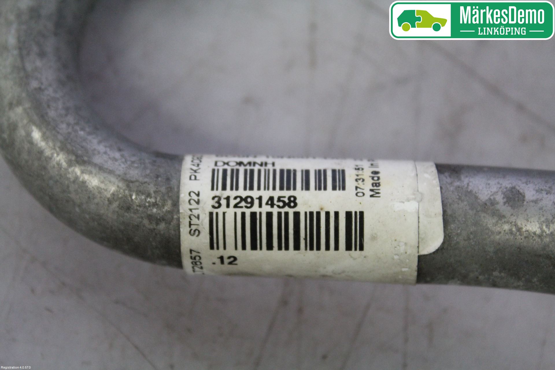 Volvo V70 08-13 Varme Ac Slange - Rør
