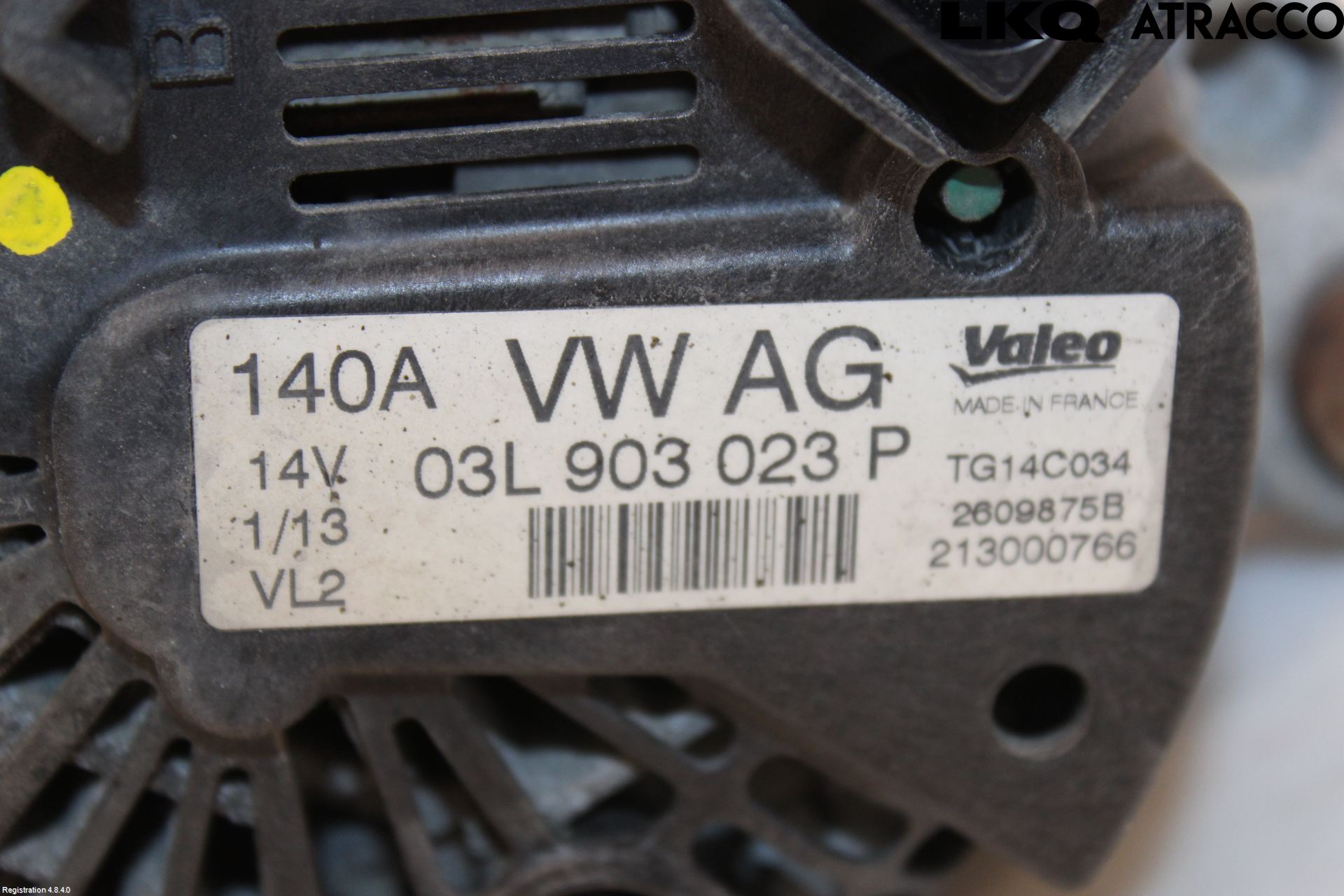 Volkswagen VW AMAROK 2H 10-22 Dynamo