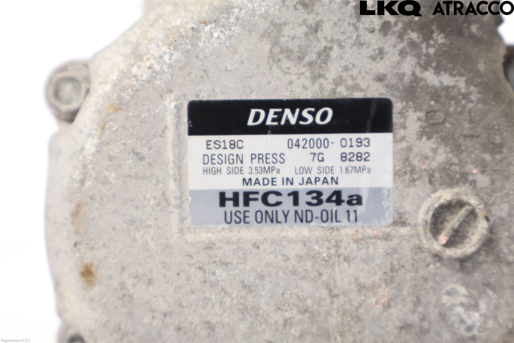 Toyota PRIUS NWH20 04-08 Varme Ac Kompressor