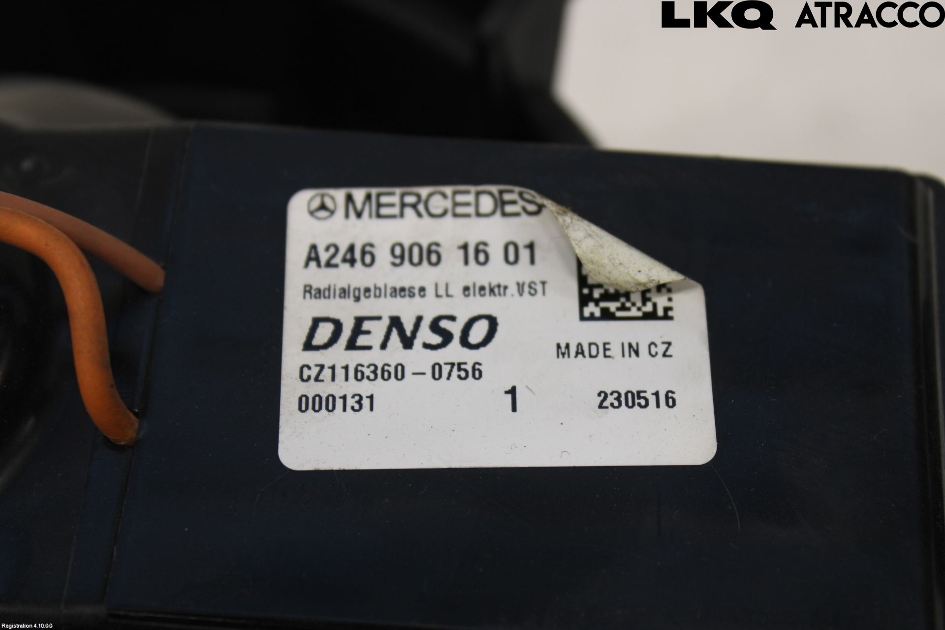 Mercedes-Benz MB CLA-KLASS (C117/X117) 13-19 Varmeapparat Viftemotor