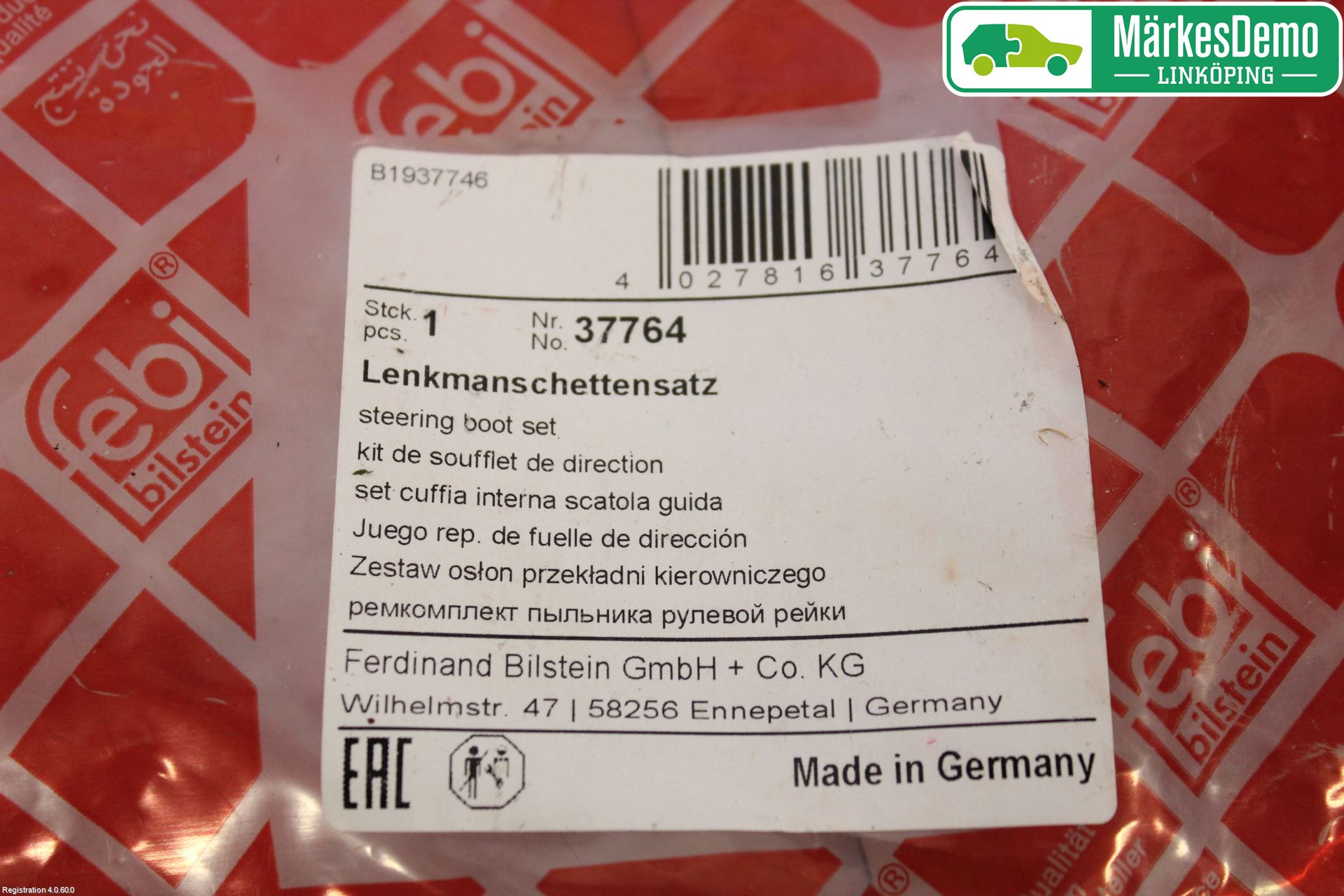 Seat LEON -05 Mansjett Tannstang