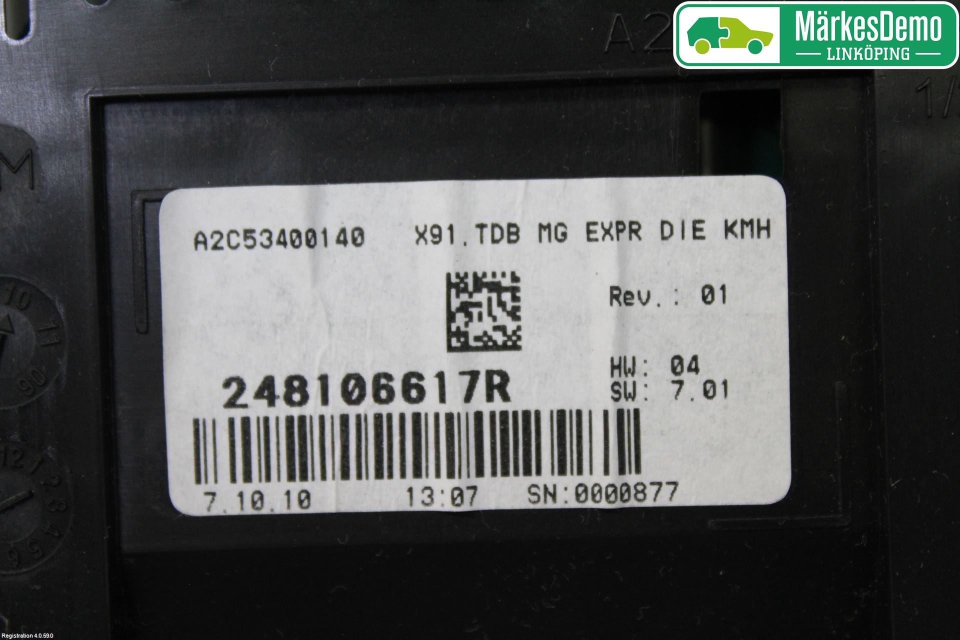 Renault LAGUNA III 11-15 Instr Kombinert