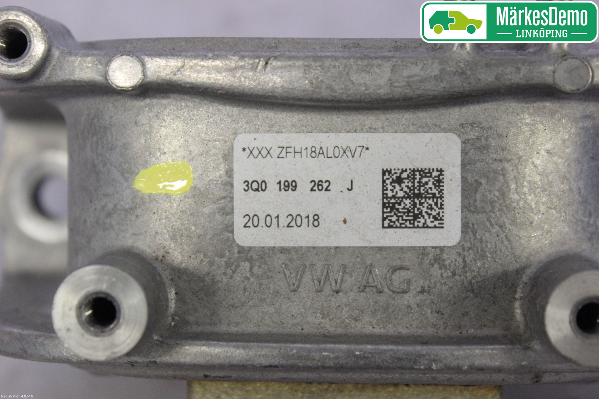 Volkswagen VW PASSAT 15-19 Motor Feste Gummi