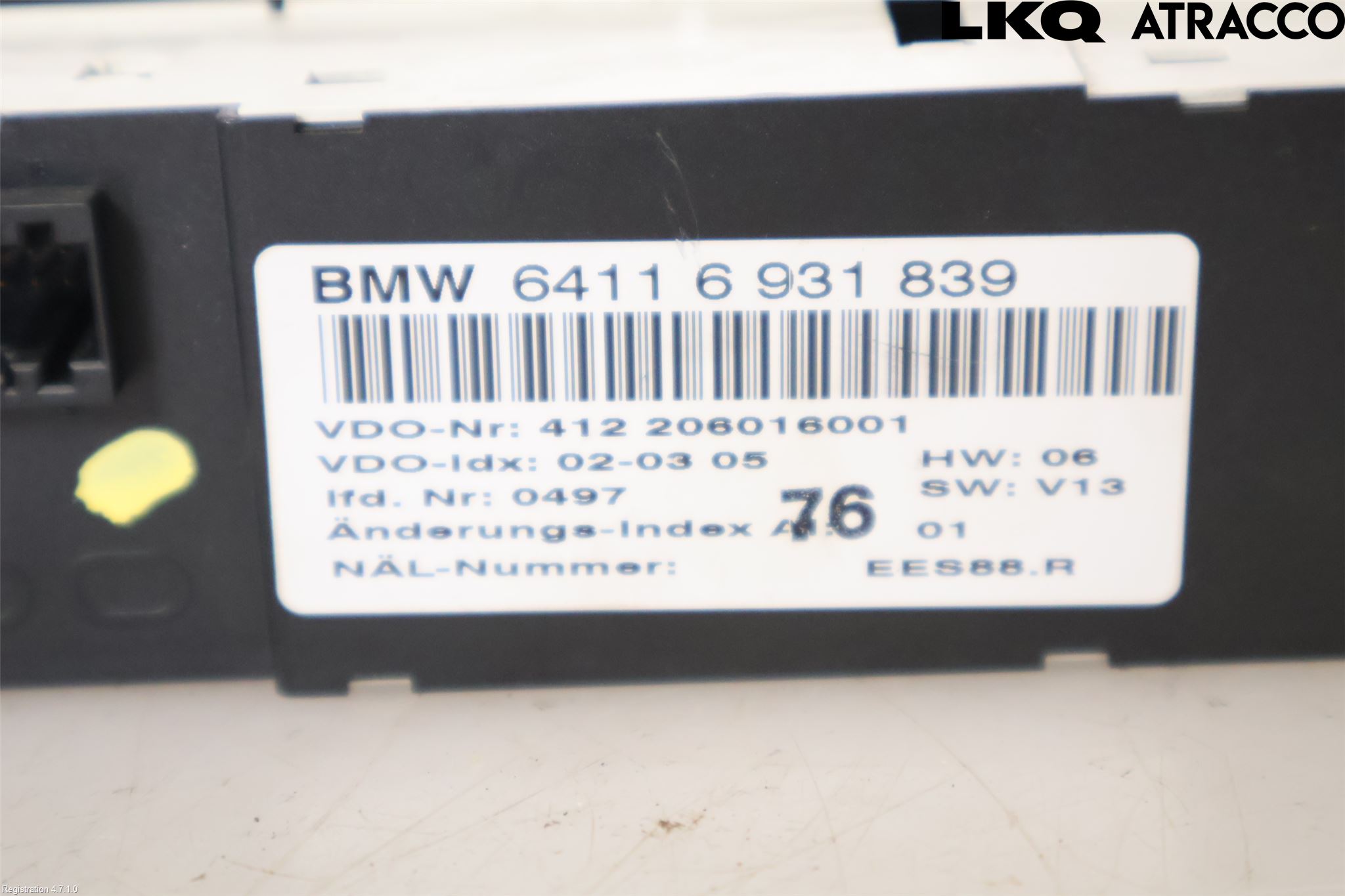BMW 3 E46      98-05 Varme Ac Betjening-Display