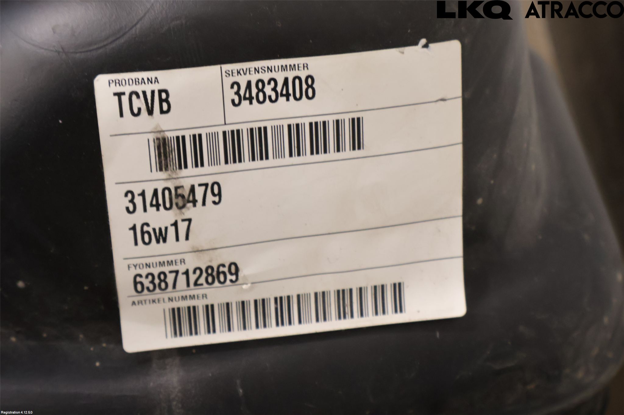 Volvo V90 17->> Drivstofftank Diesel