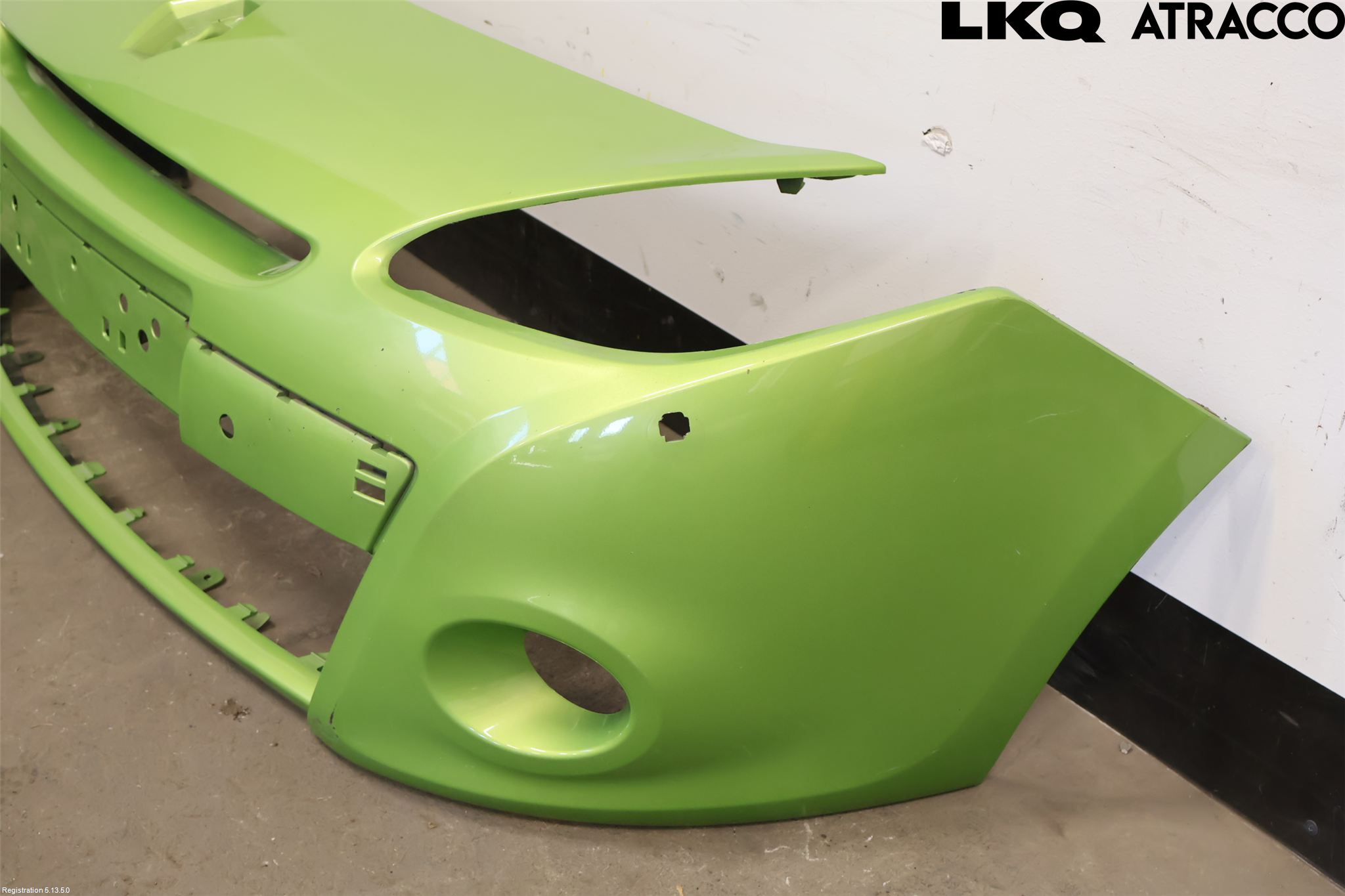 Renault CLIO III  09-12 Støtfanger Foran Plastdeksel