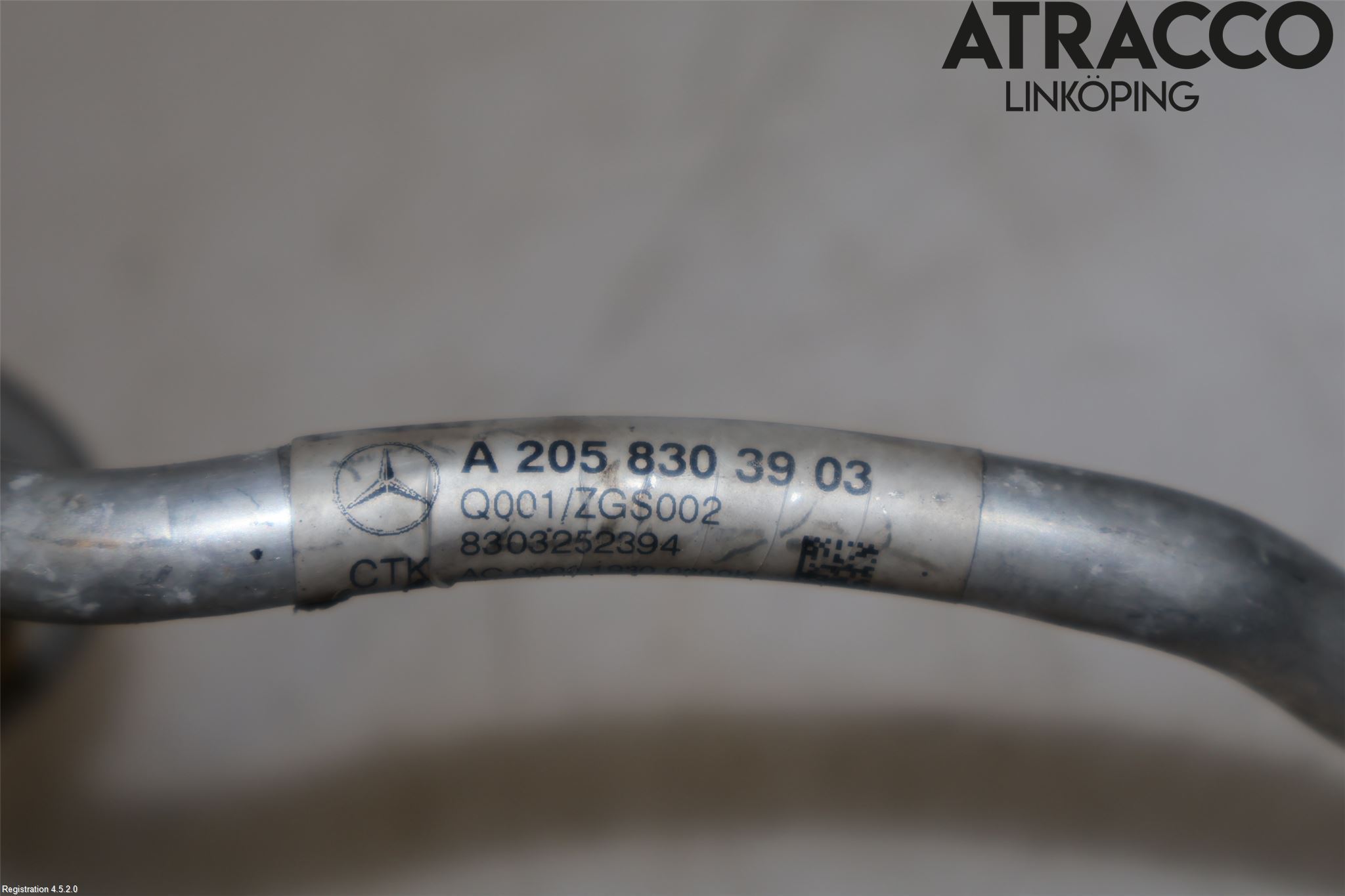 Mercedes-Benz MB C-KLASS (W205) 14-21 Varme Ac Slange - Rør