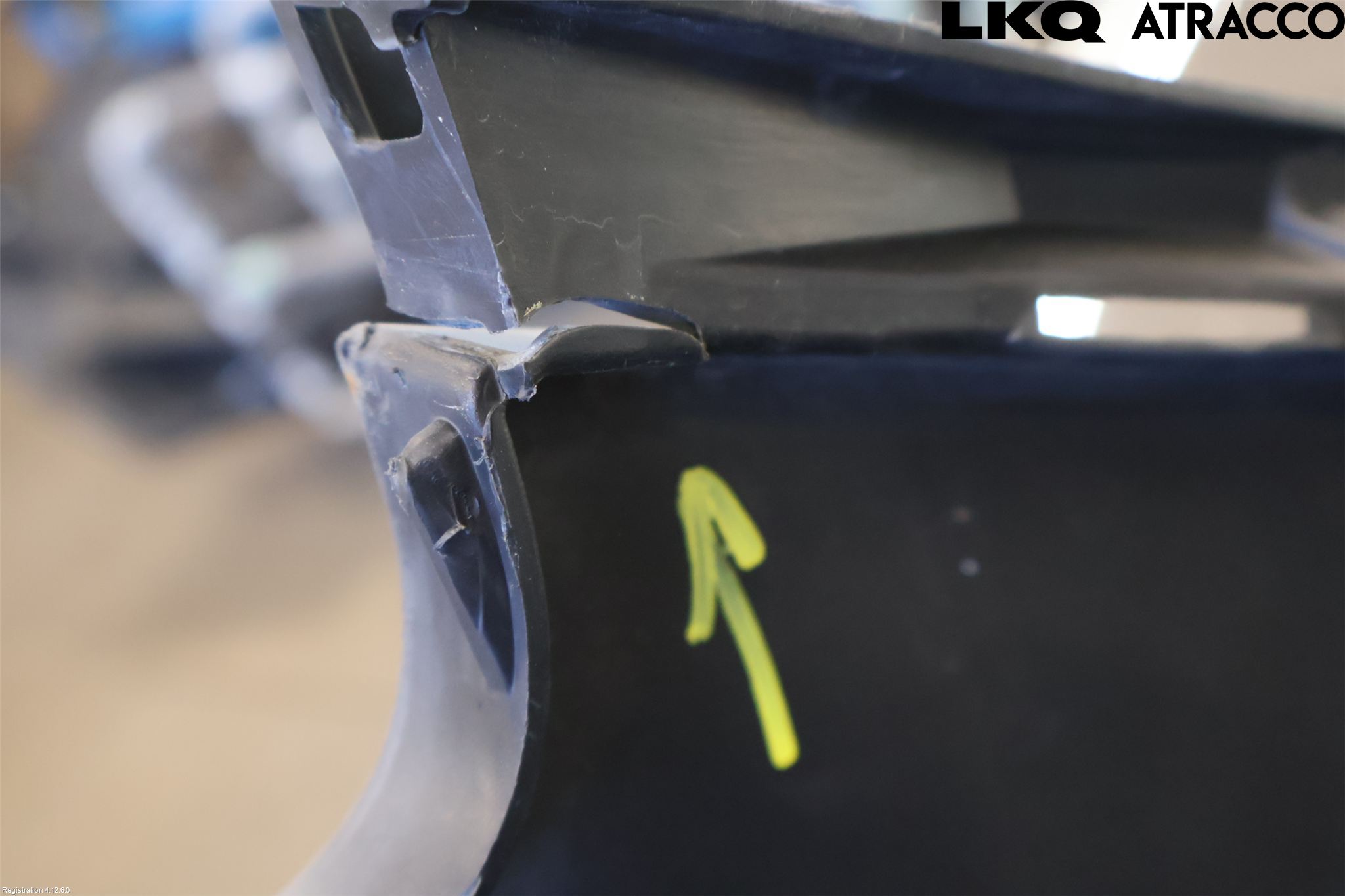 Citroen BERLINGO 08-18 Støtfanger Foran Plastdeksel