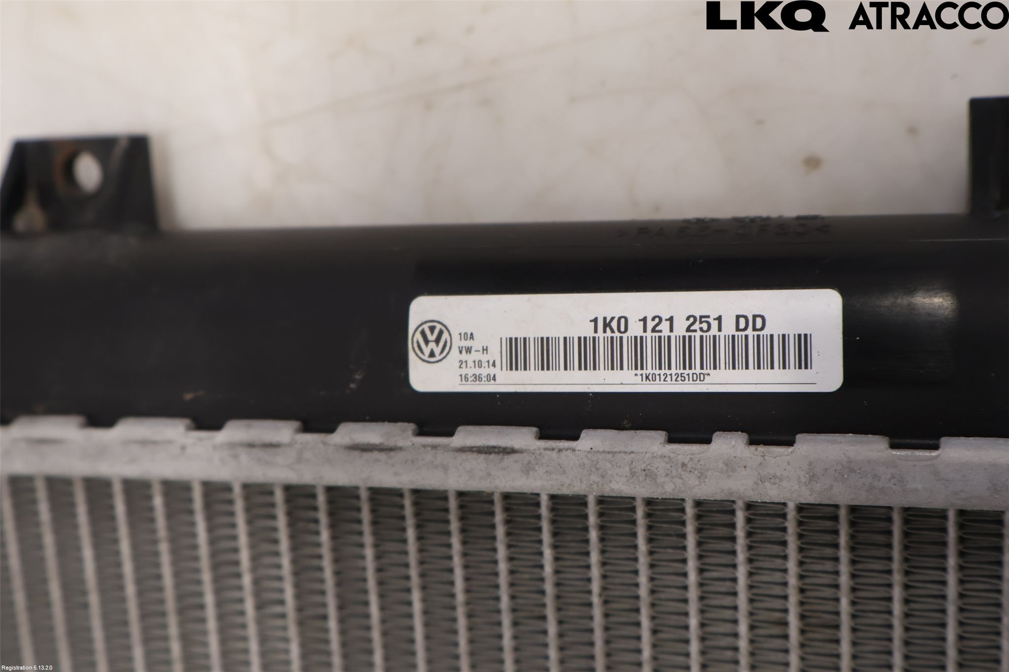 Volkswagen VW CADDY 11-15 Radiator Manuell