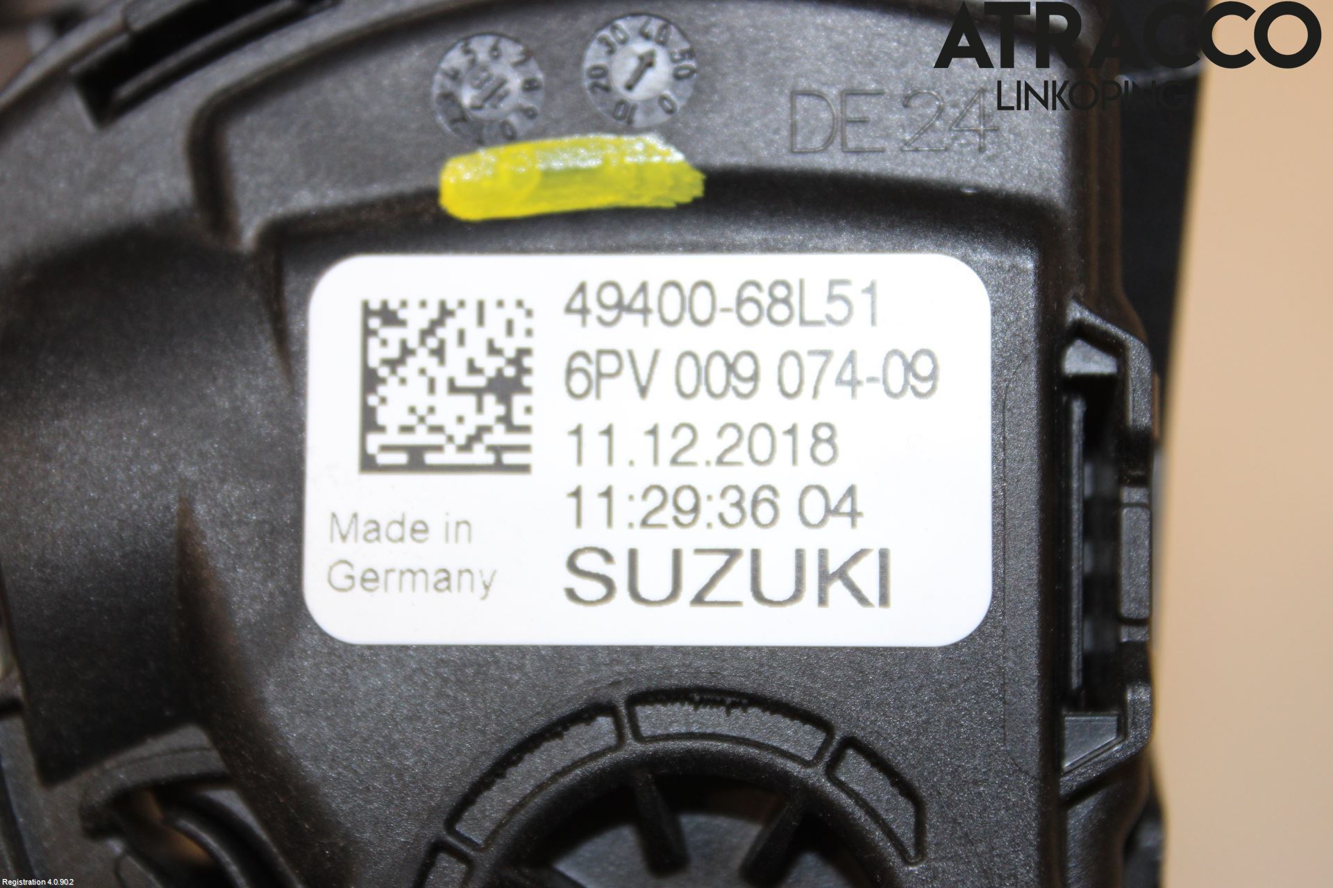 Suzuki VITARA 15- Gasspedal