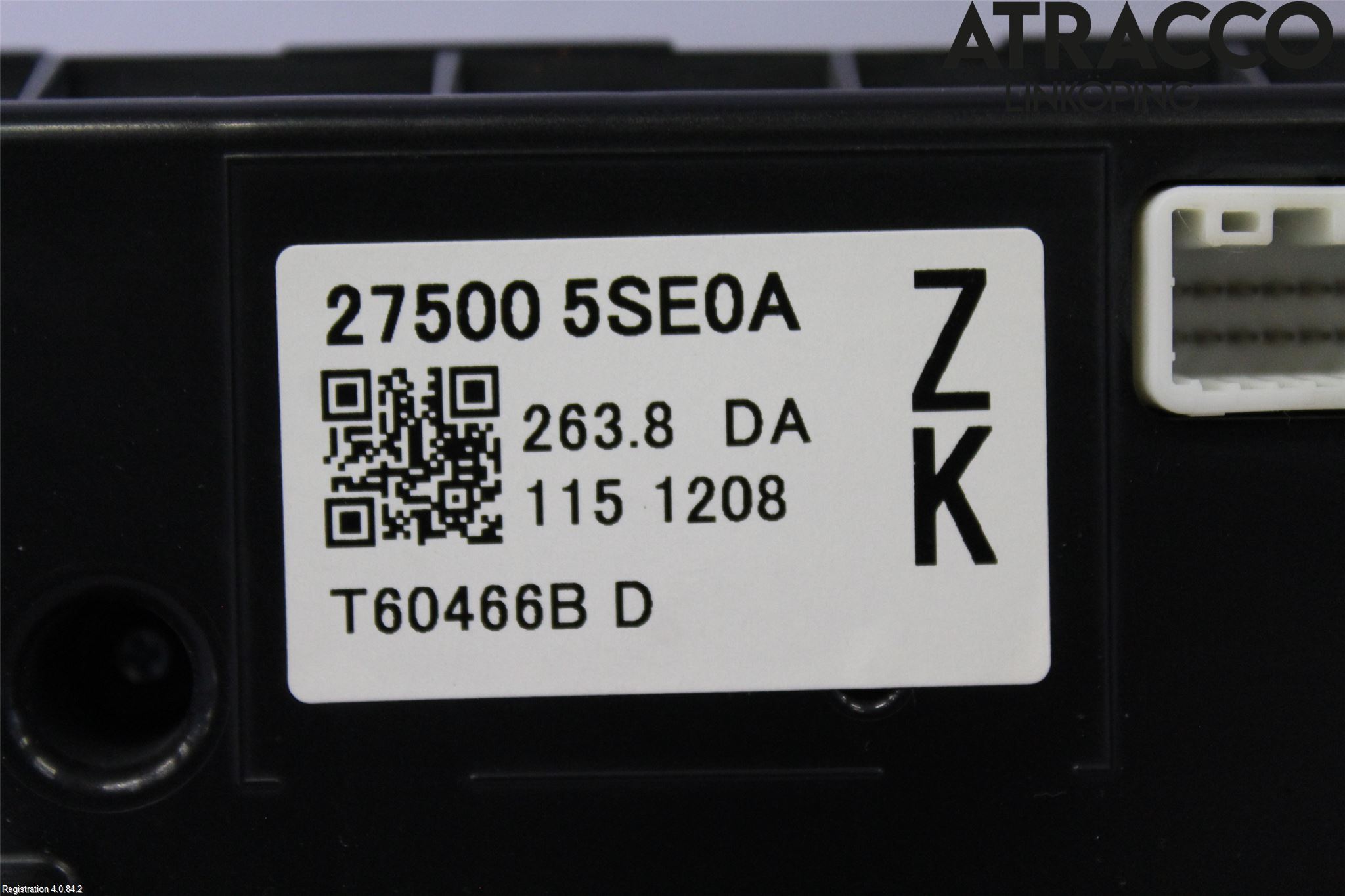 Nissan LEAF 18- Varme Ac Betjening-Display