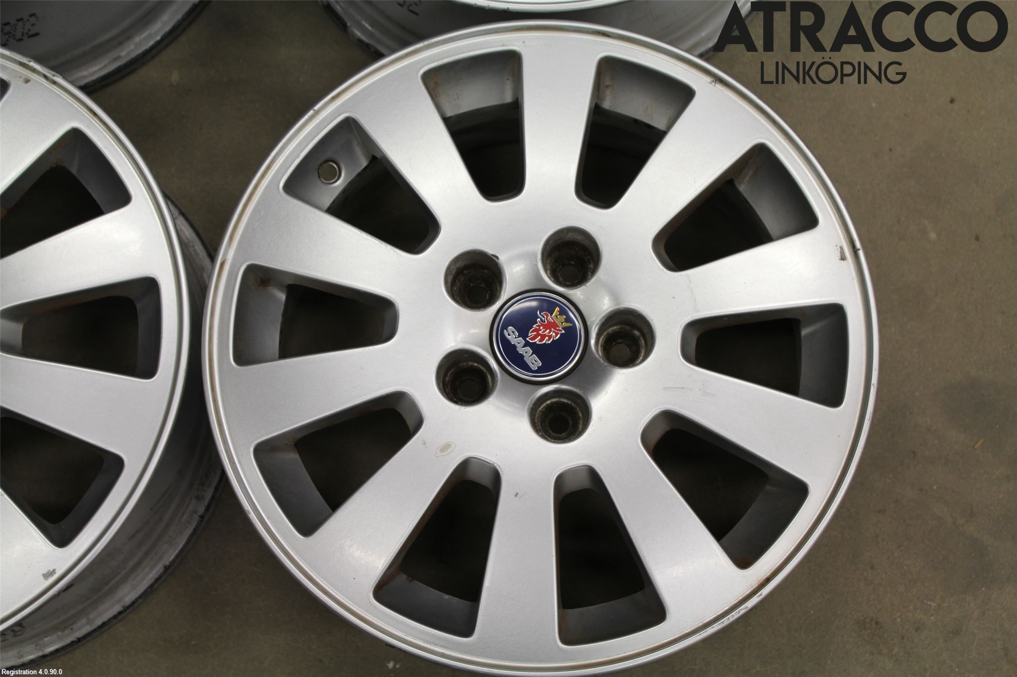Saab 9-5 -05 Felg Aluminium Sett 4Stk