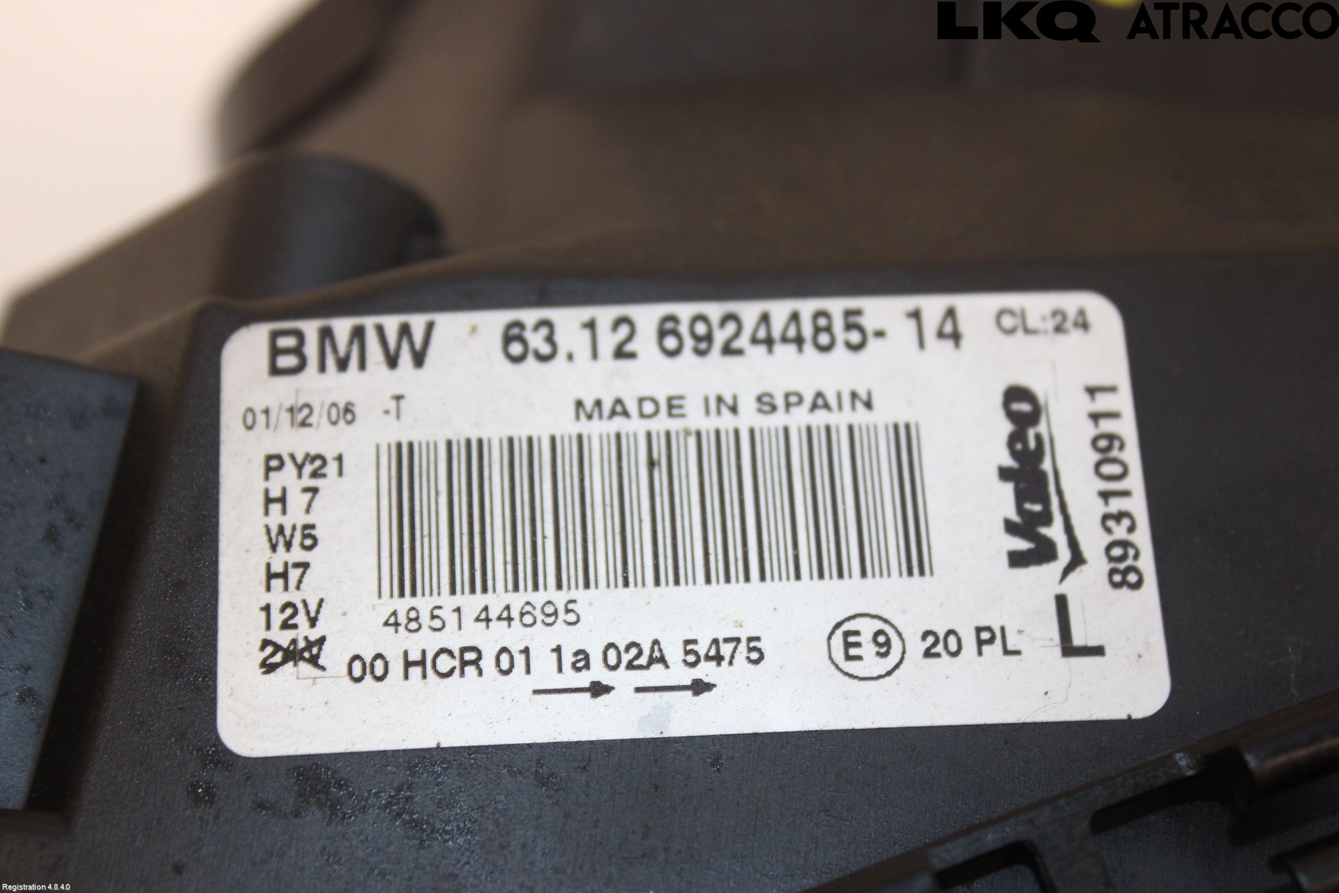 BMW 1 E87/81 5D/3D 03-11 Frontlykt Venstre