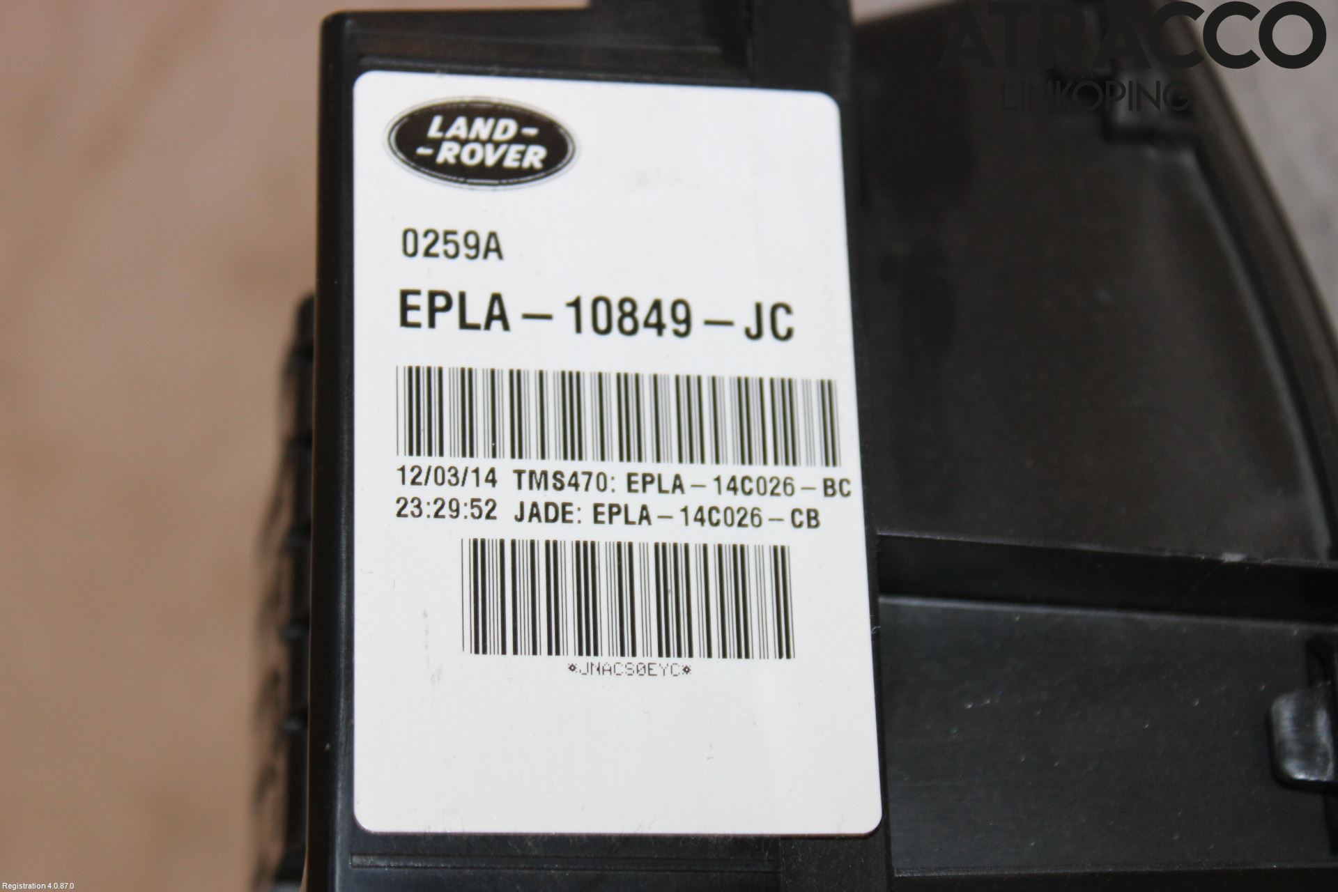 Landrover RANGE ROVER (L405) 13-21 Instr Kombinert