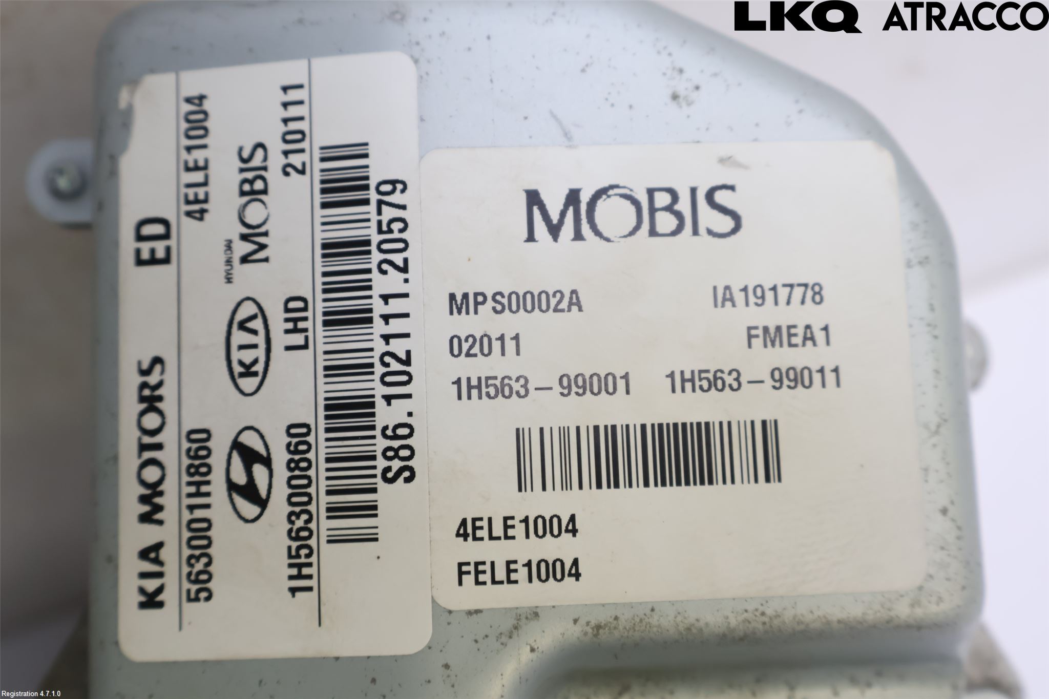 Kia CEED 06-12 Rattakselaggregat Innebygd Servo
