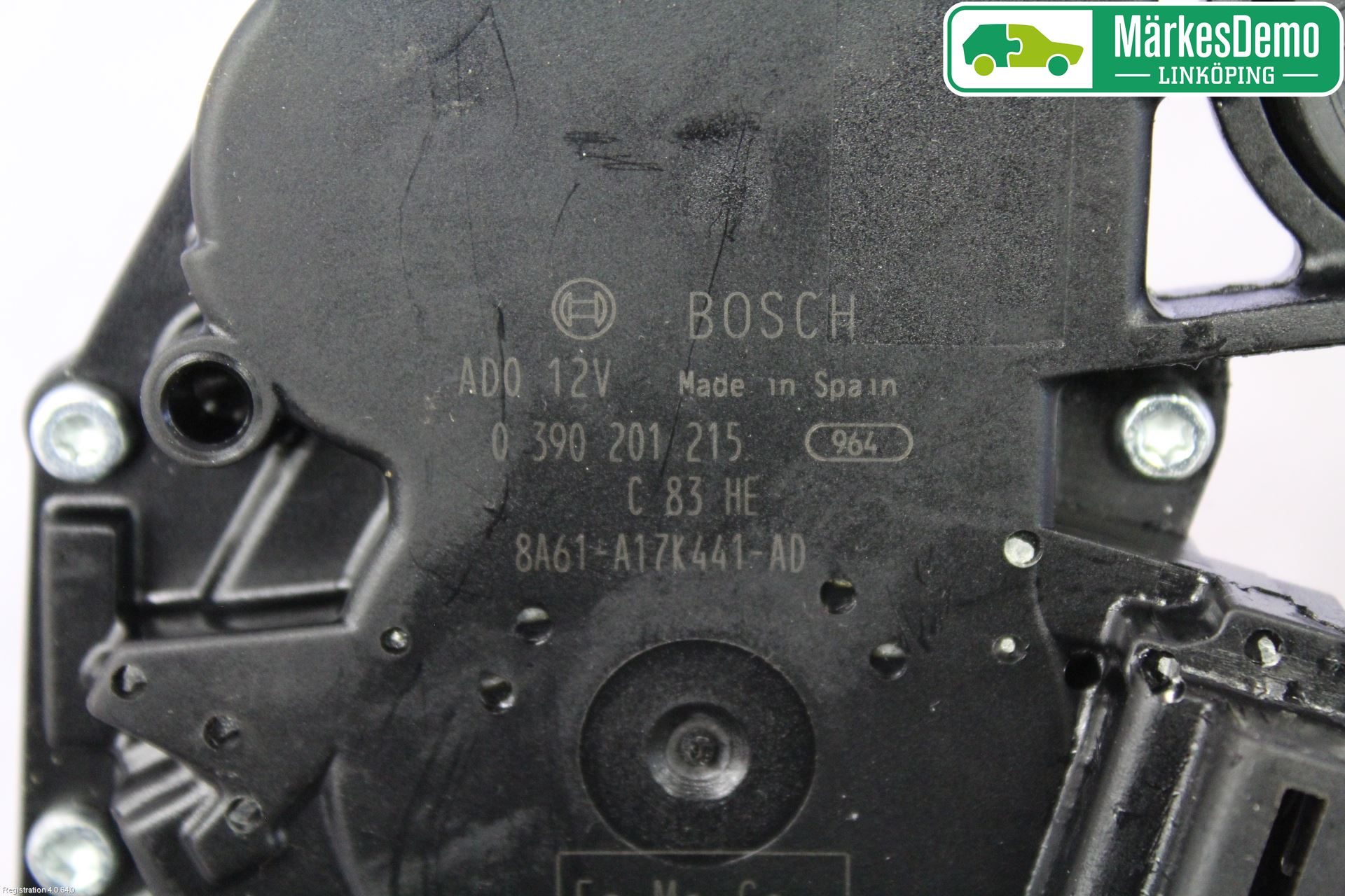 Ford FIESTA 09-12 Viskermotor Bakluke